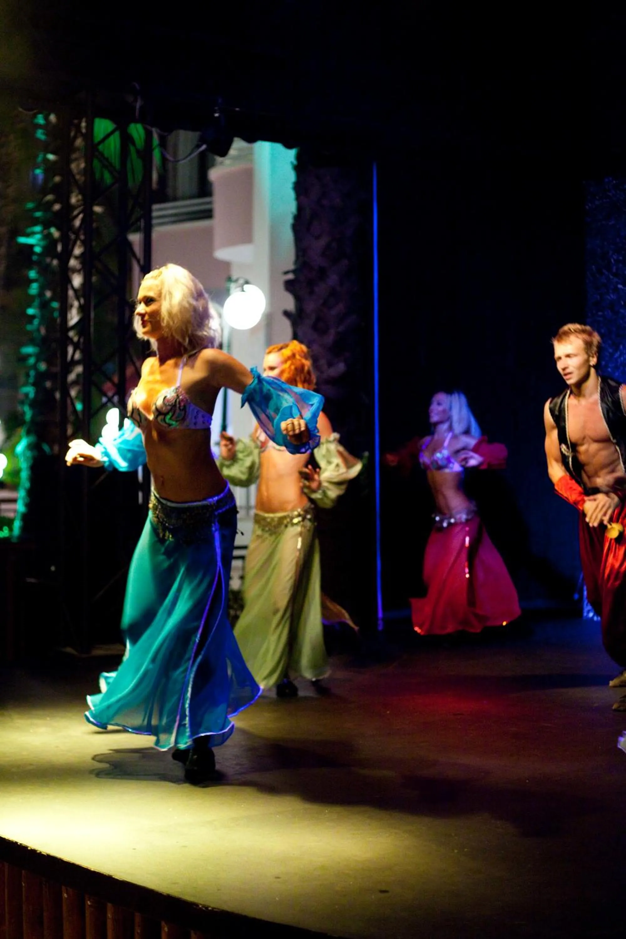 Evening entertainment in Hotel Aqua