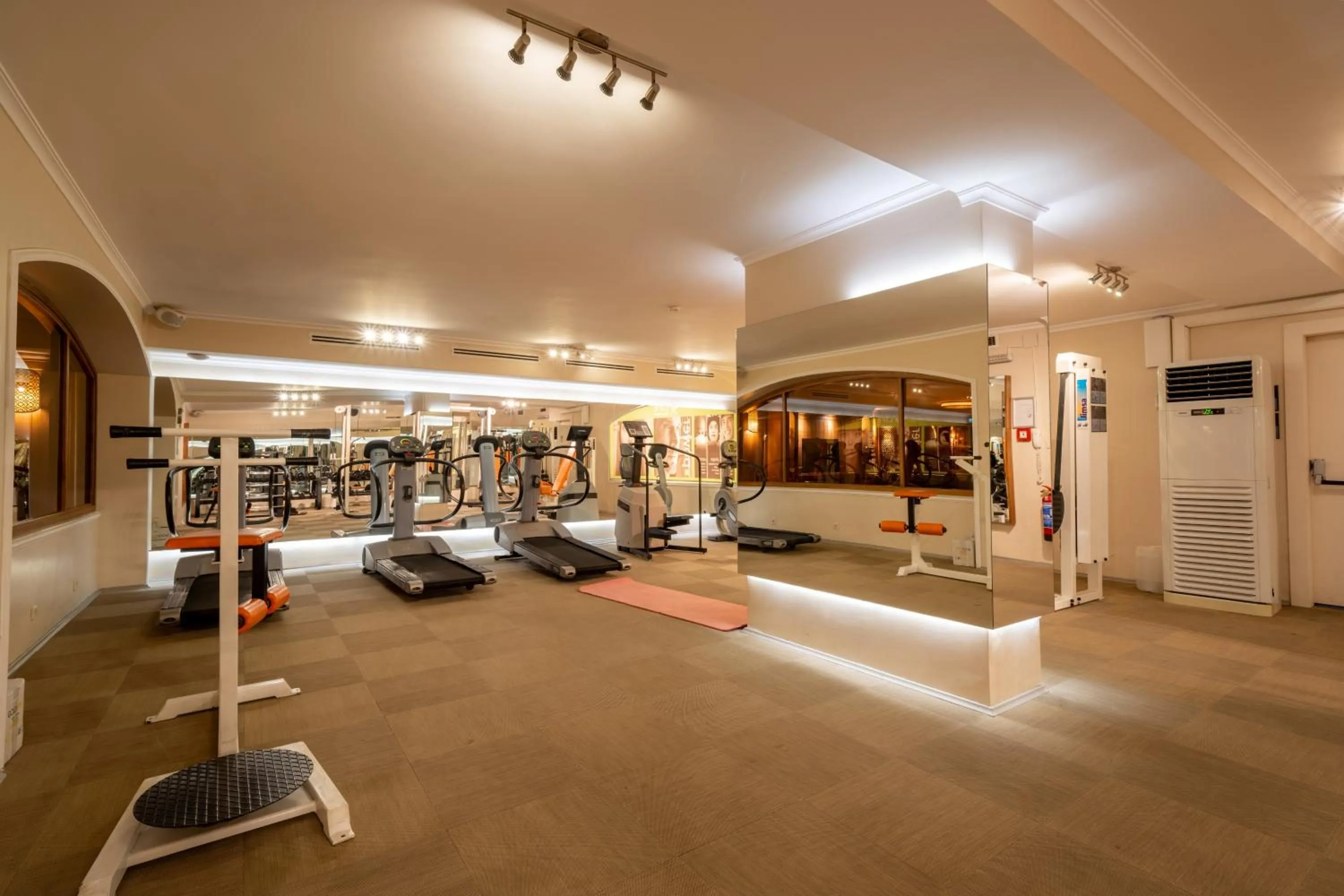 Fitness centre/facilities in Hotel Aqua