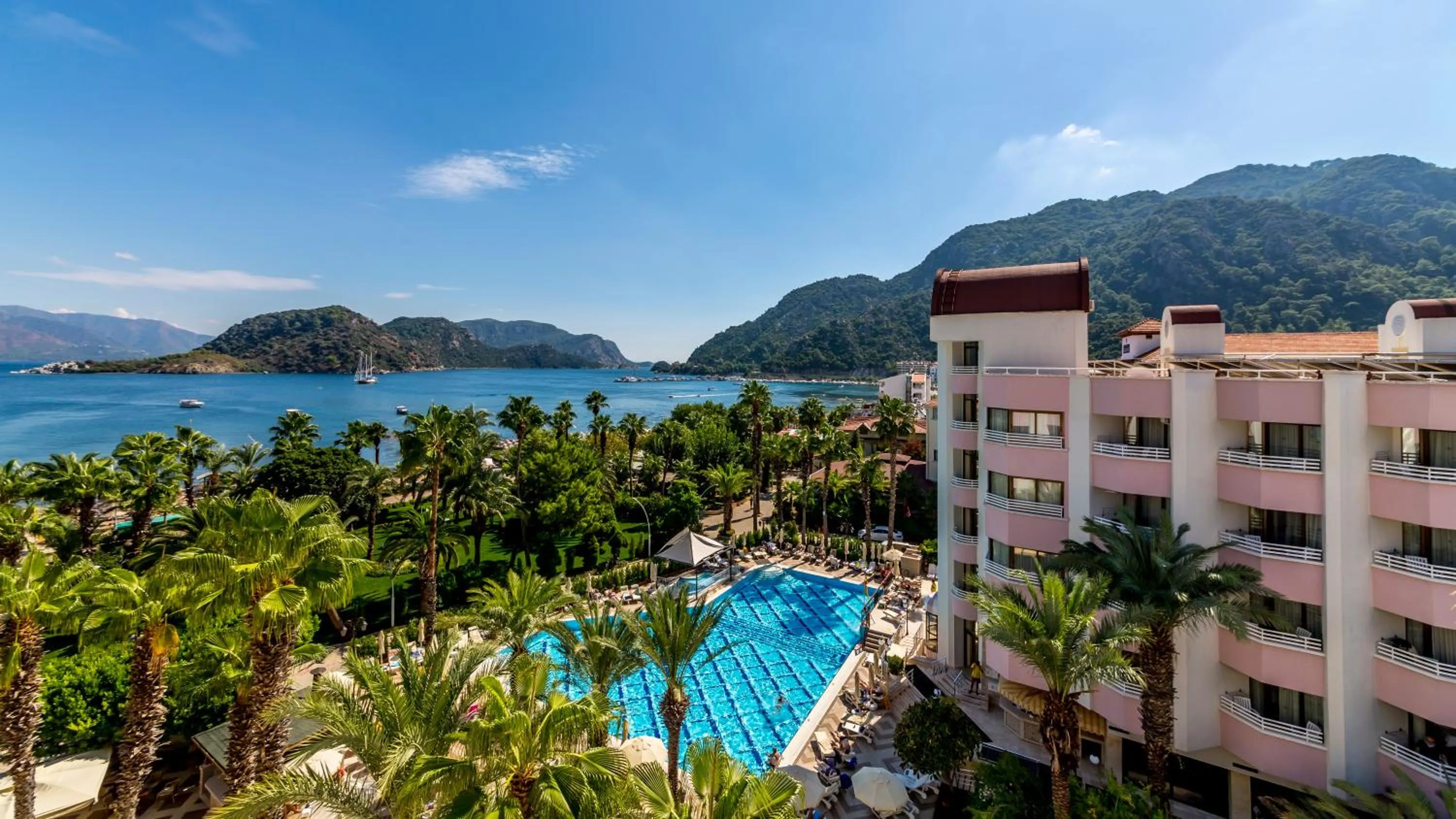 Garden view in Hotel Aqua