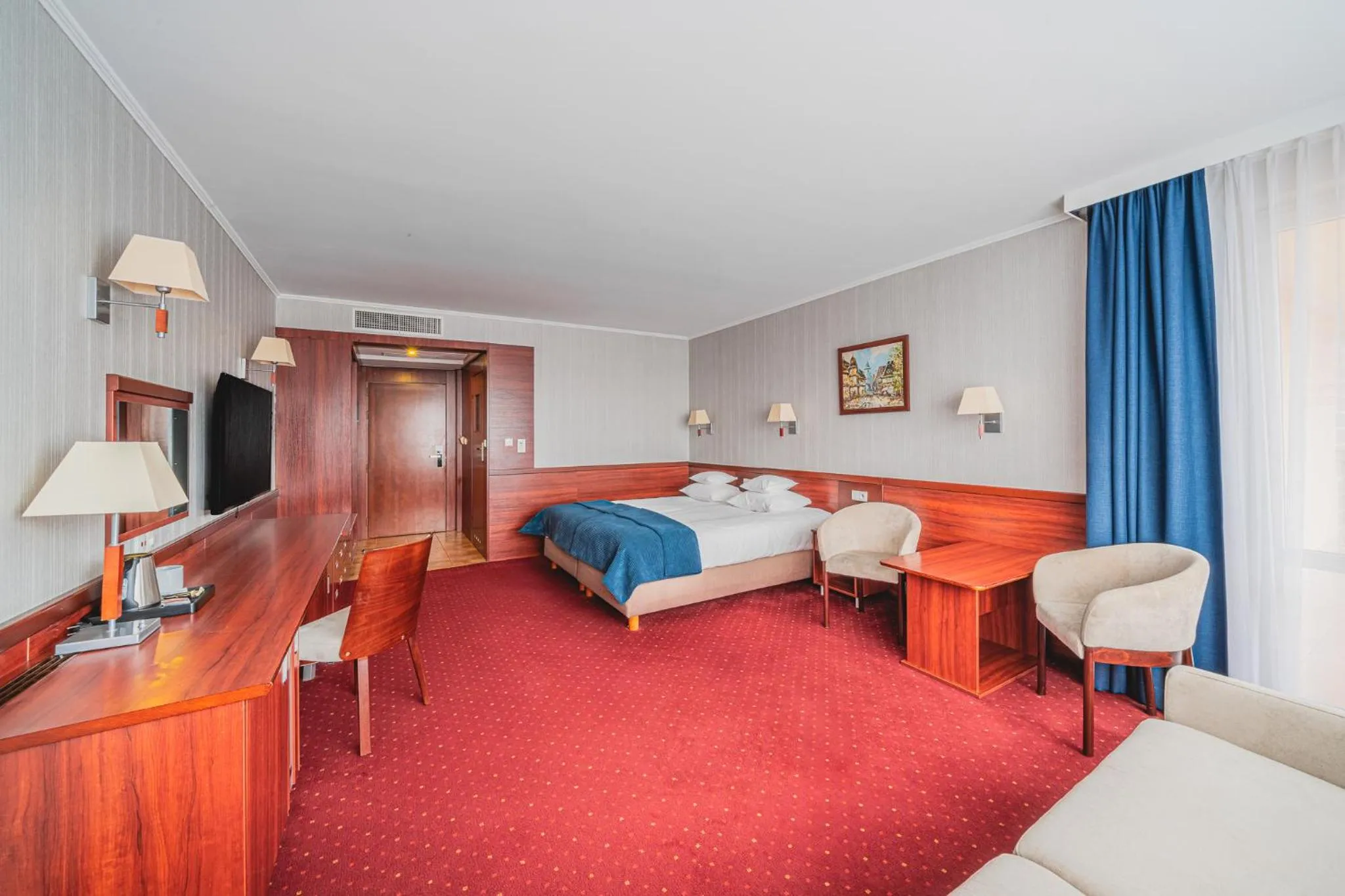 Bed in Hotel Lidia Spa & Wellness