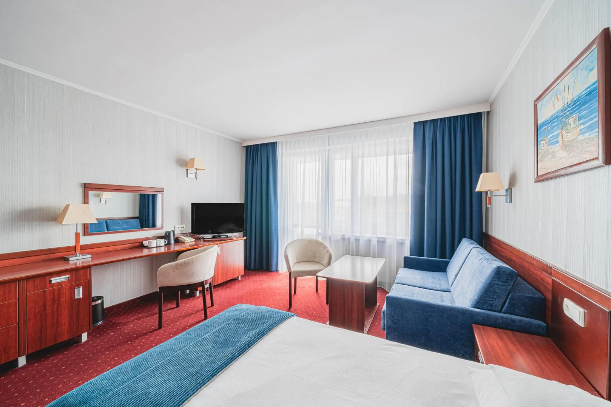 Bed in Hotel Lidia Spa & Wellness