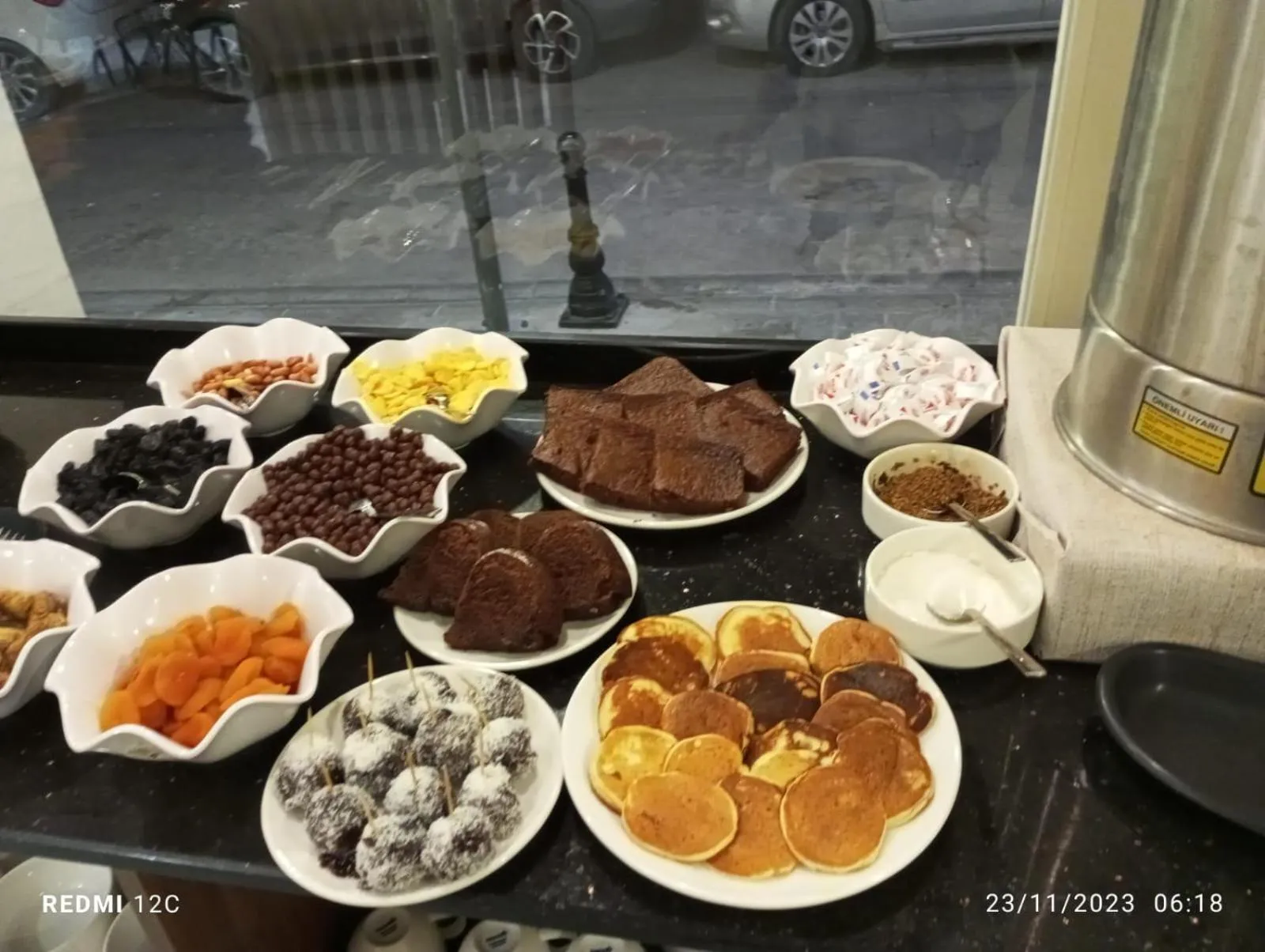 Buffet breakfast in Ugurlu Hotel