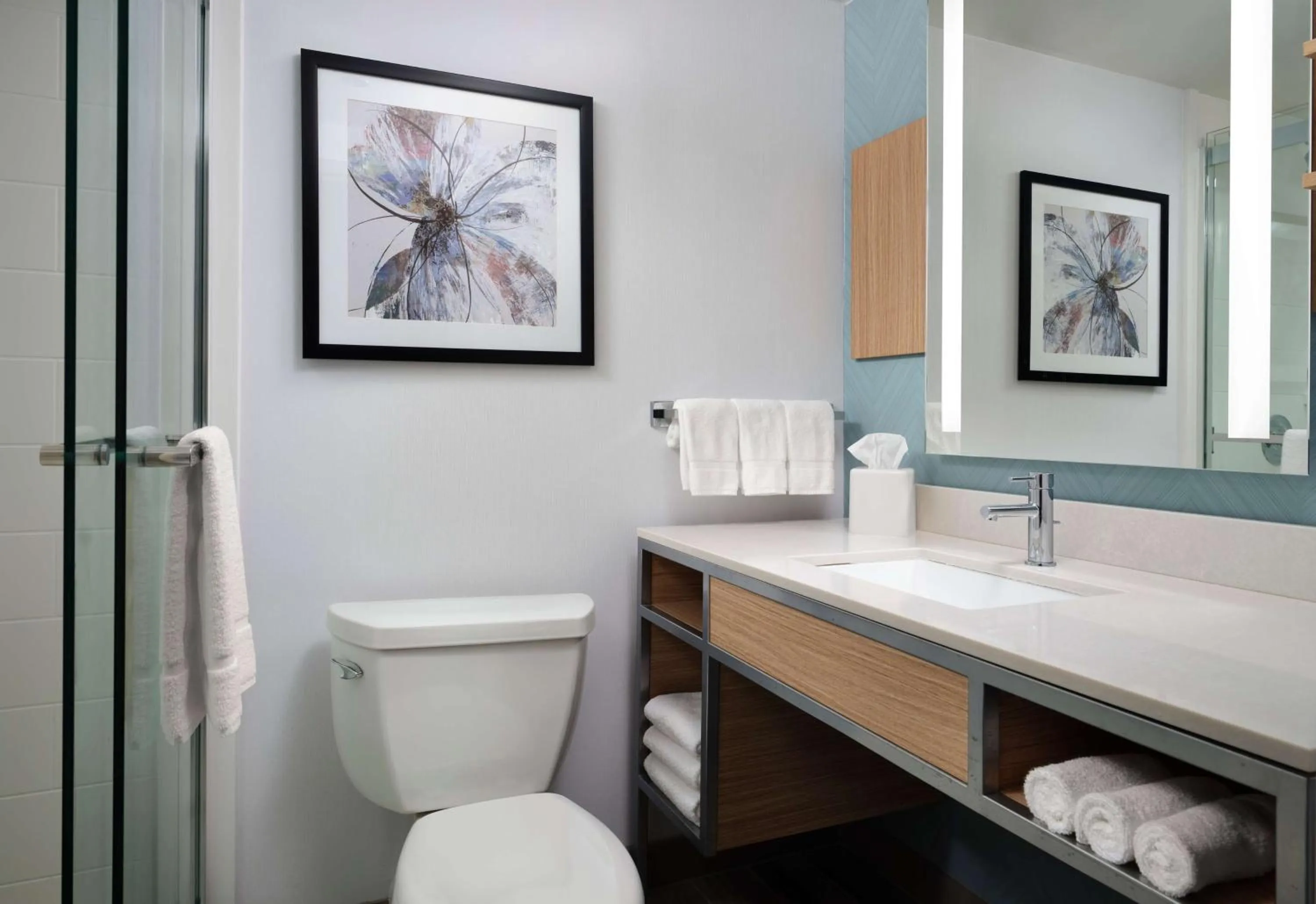 Bathroom in Hilton Garden Inn Boston-Burlington