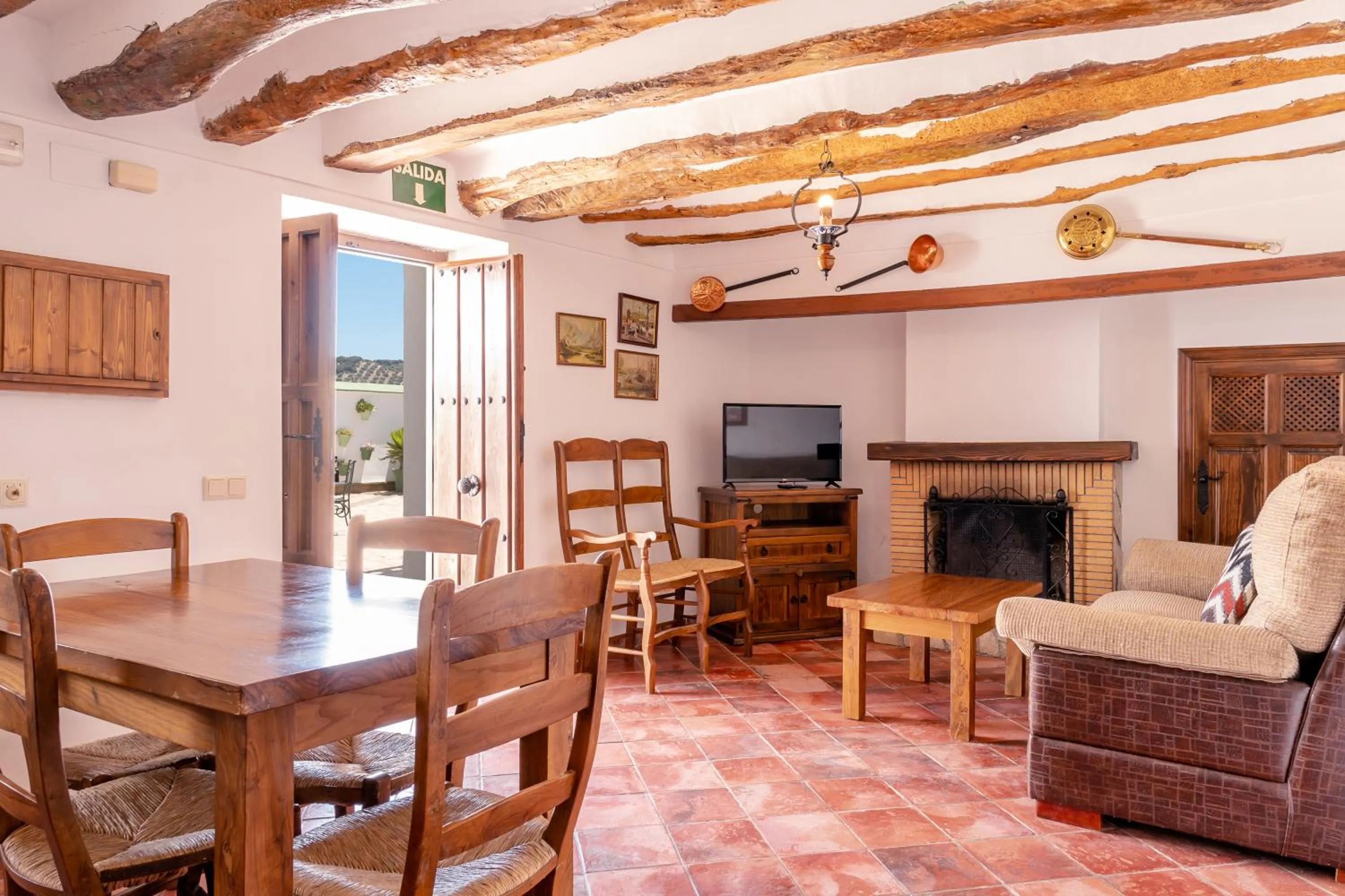 Living room in Cortijo La Presa