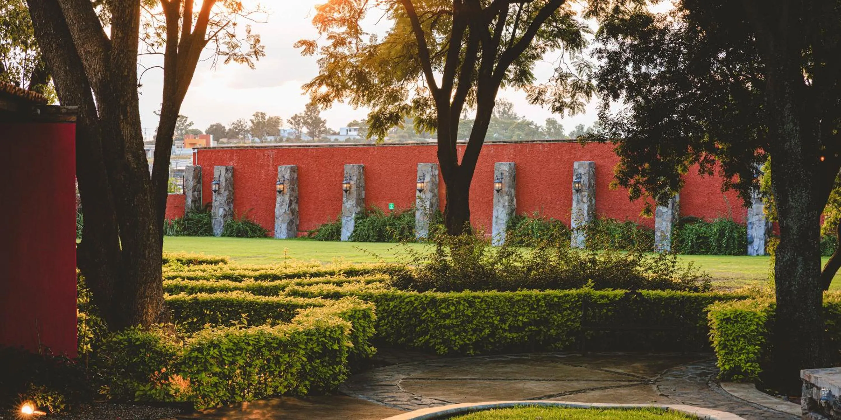 Garden in Real de Minas San Miguel de Allende
