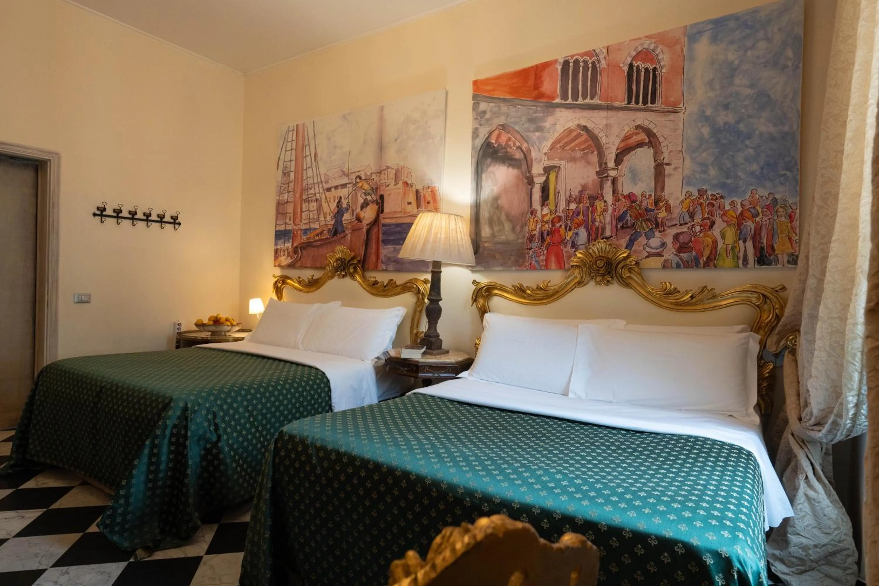 Bedroom, Bed in Morali Palace