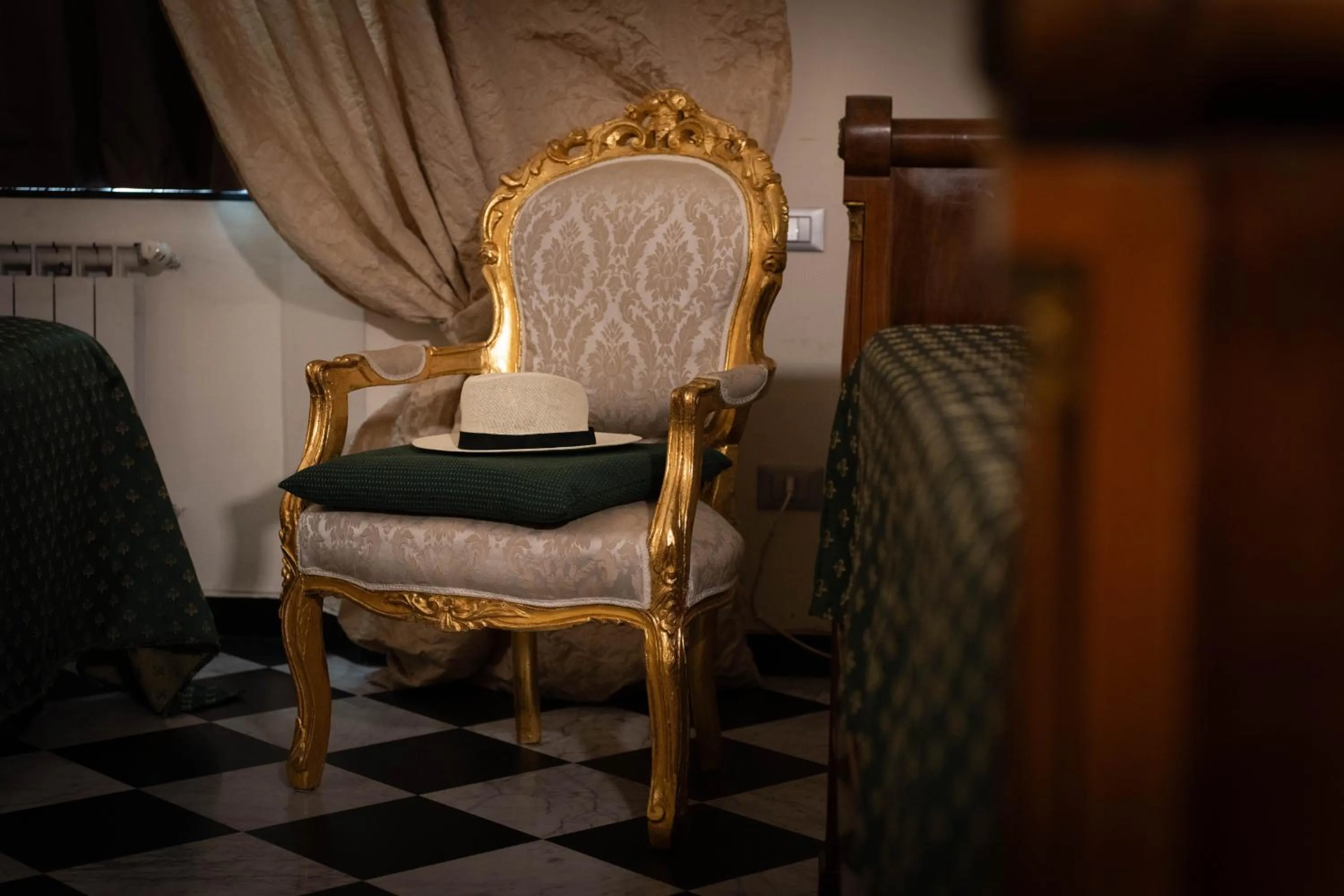 Decorative detail in Morali Palace