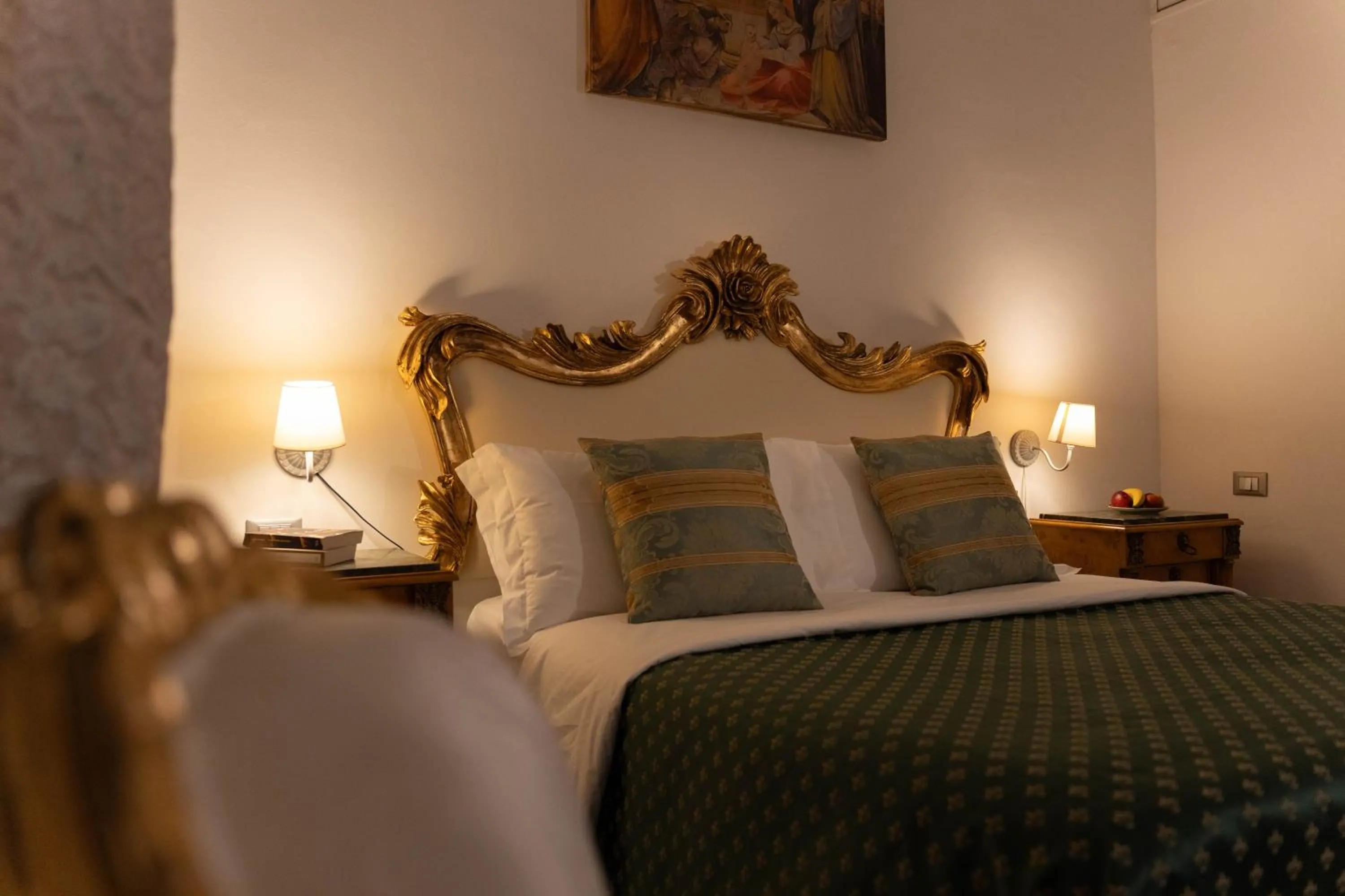 Bedroom, Bed in Morali Palace