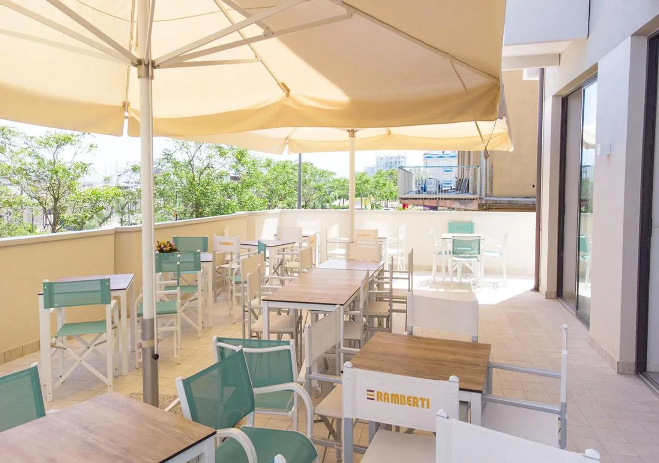 Patio in Hotel Paloma Beach Front Chiringuitos Time