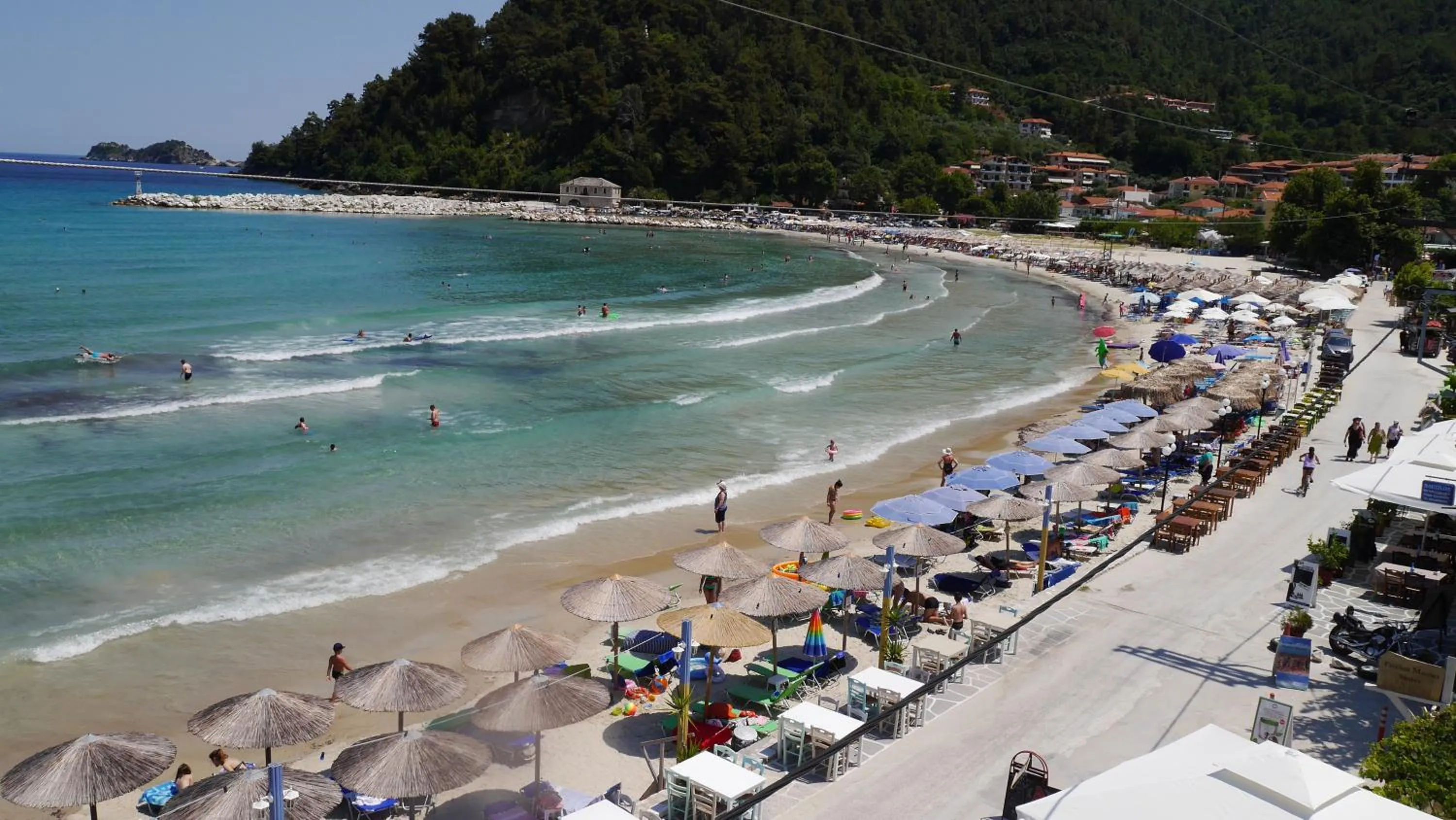 Beach in Blue Sea Beach Hotel