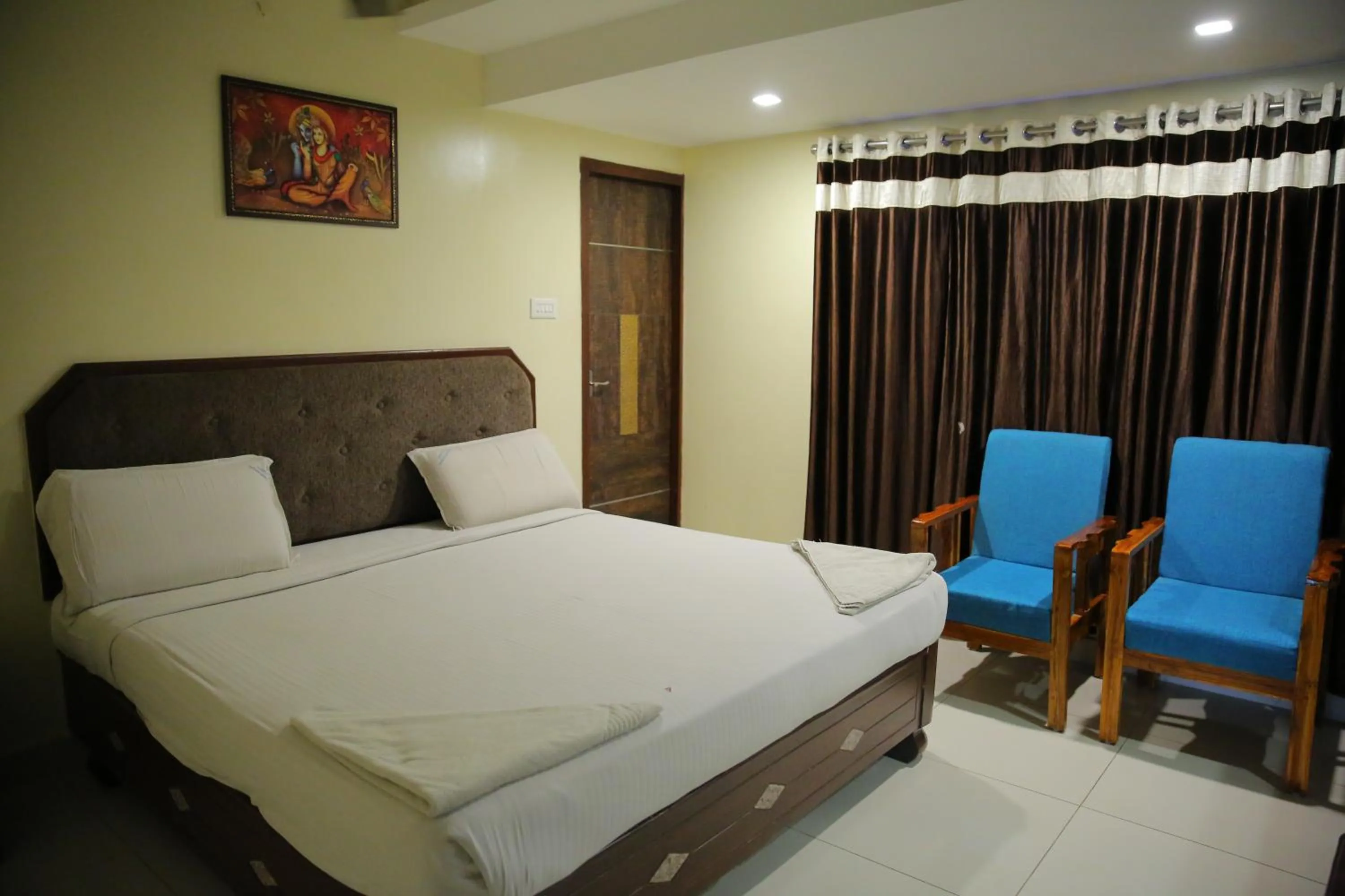 Bed in Hotel Siddhartha
