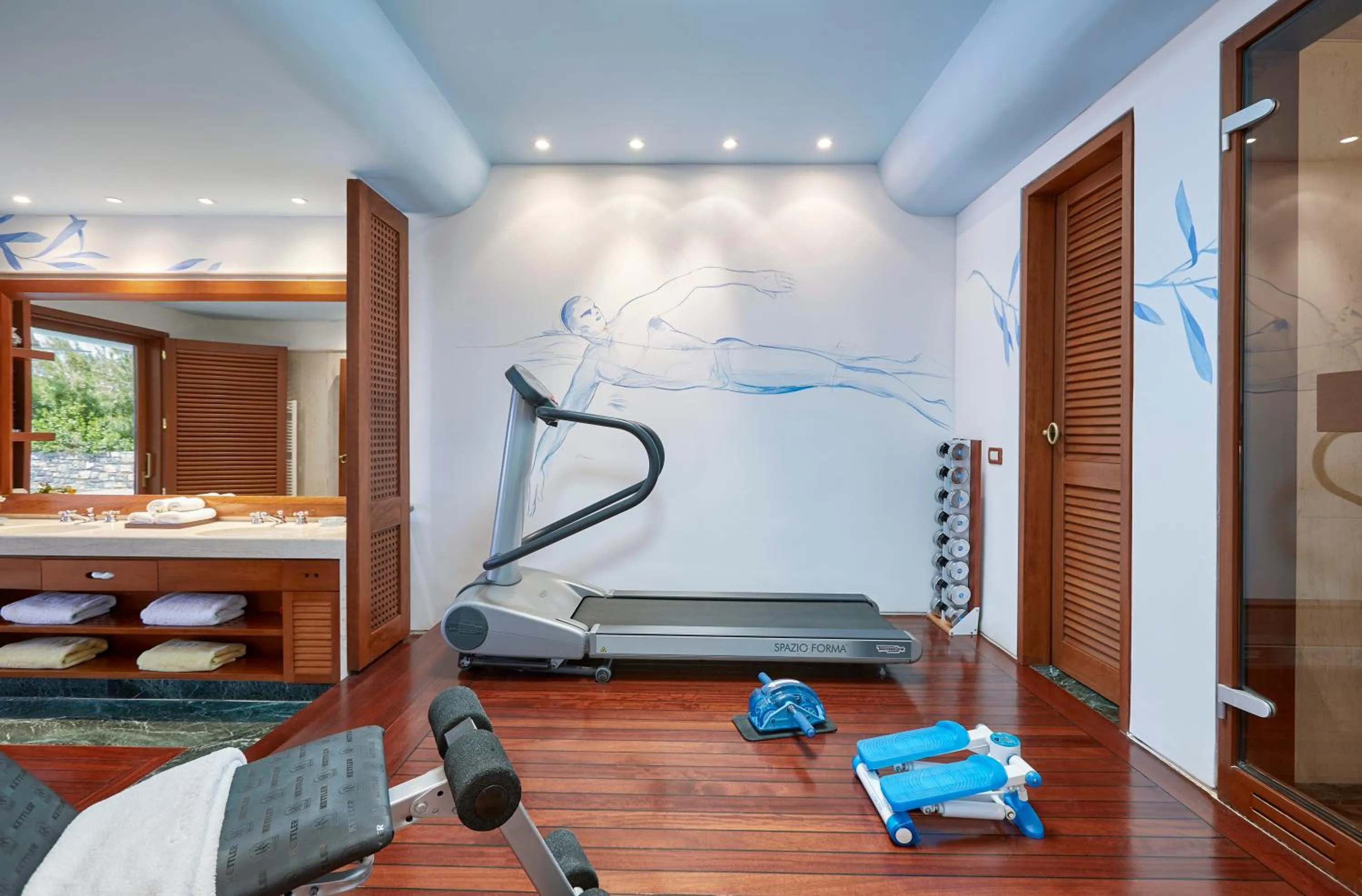 Fitness centre/facilities in Grand Resort Lagonissi