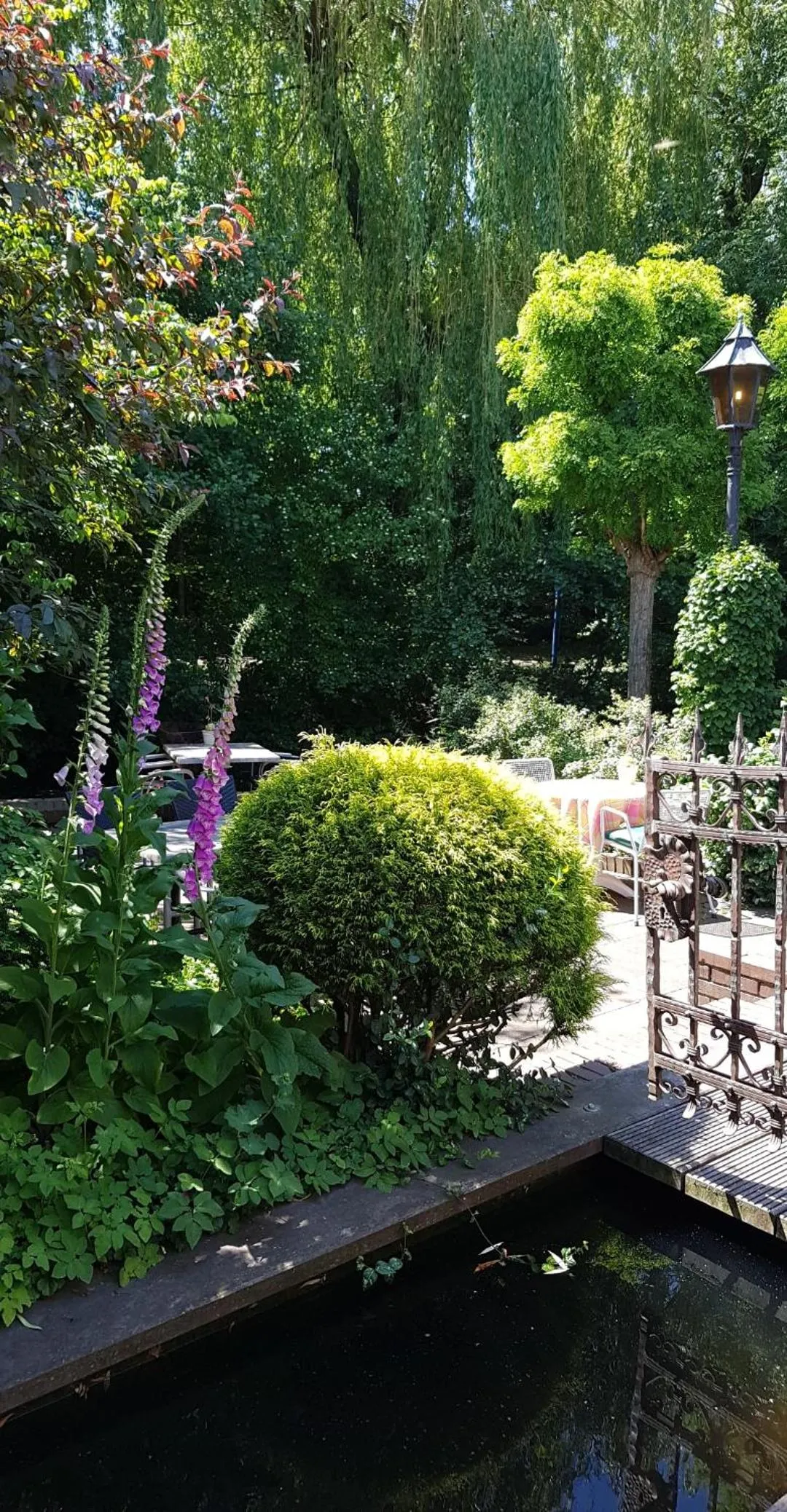 Garden in Burghotel Pass