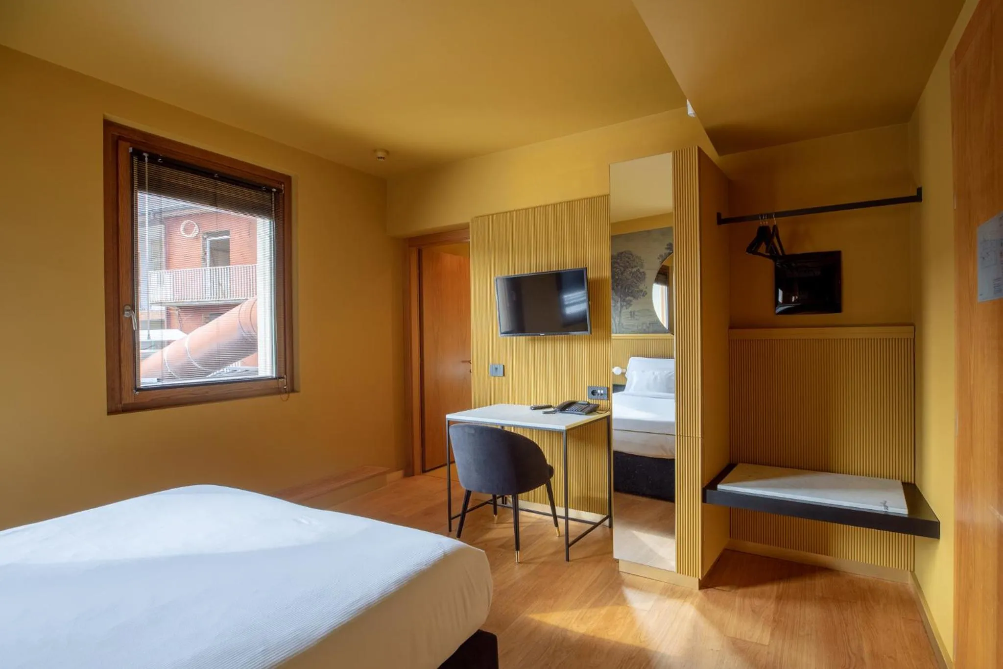 Bedroom, Bed in Albergo La Braseria