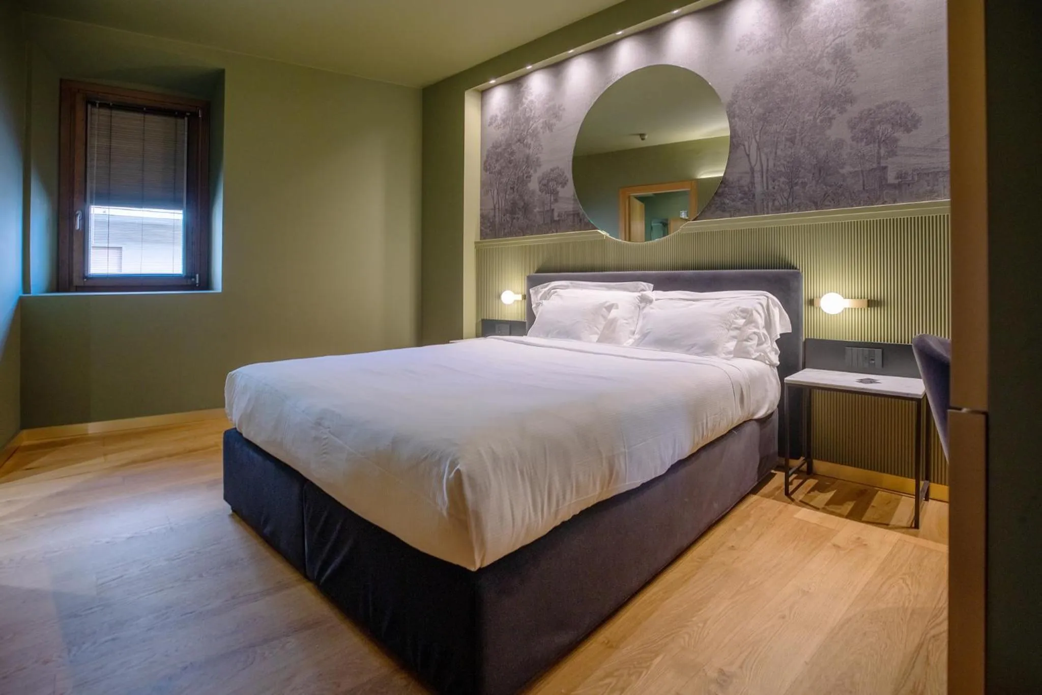 Bedroom, Bed in Albergo La Braseria