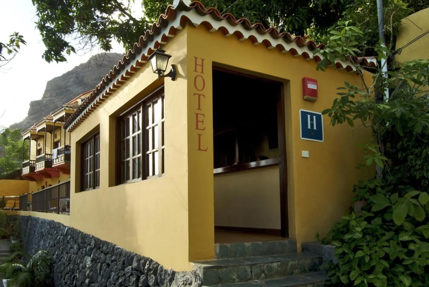 Facade/entrance in Hotel Jardín Concha