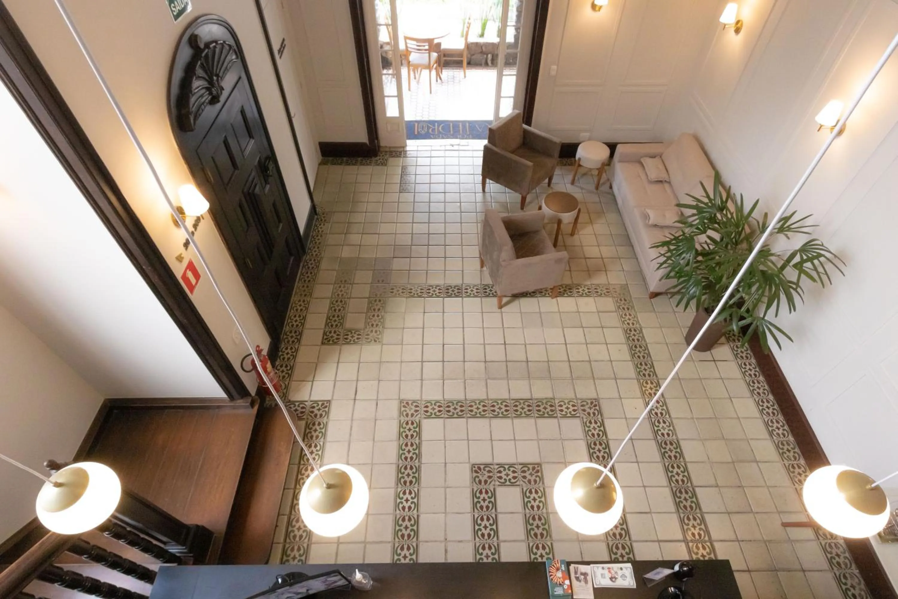 Lobby or reception in Pousada Catedral