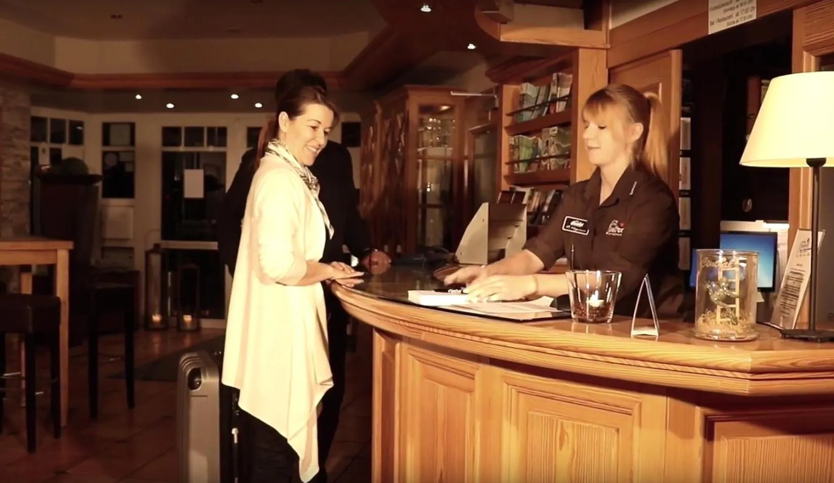 Lobby or reception in Hotel Central