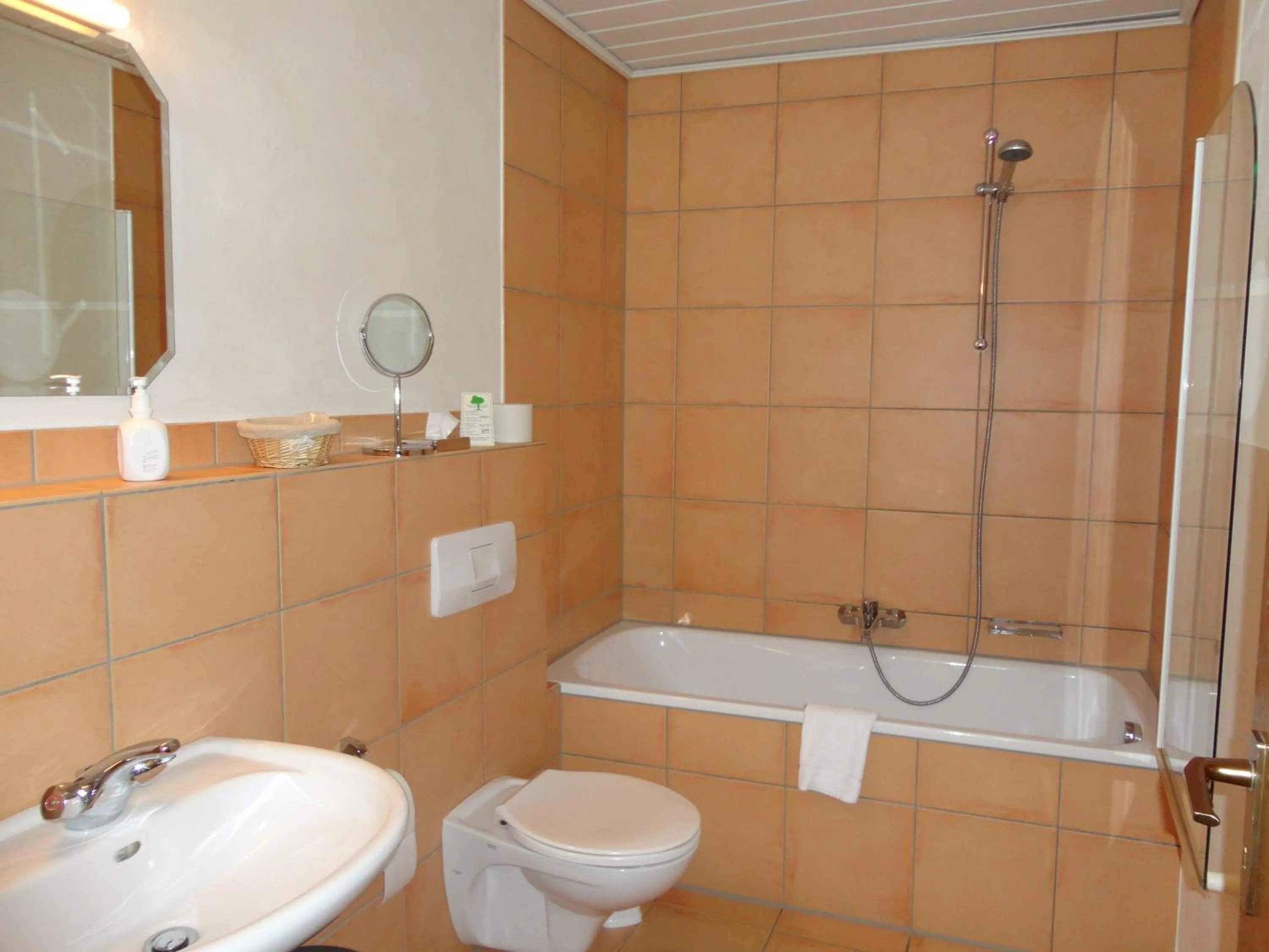 Bathroom in Hotel Central Garni