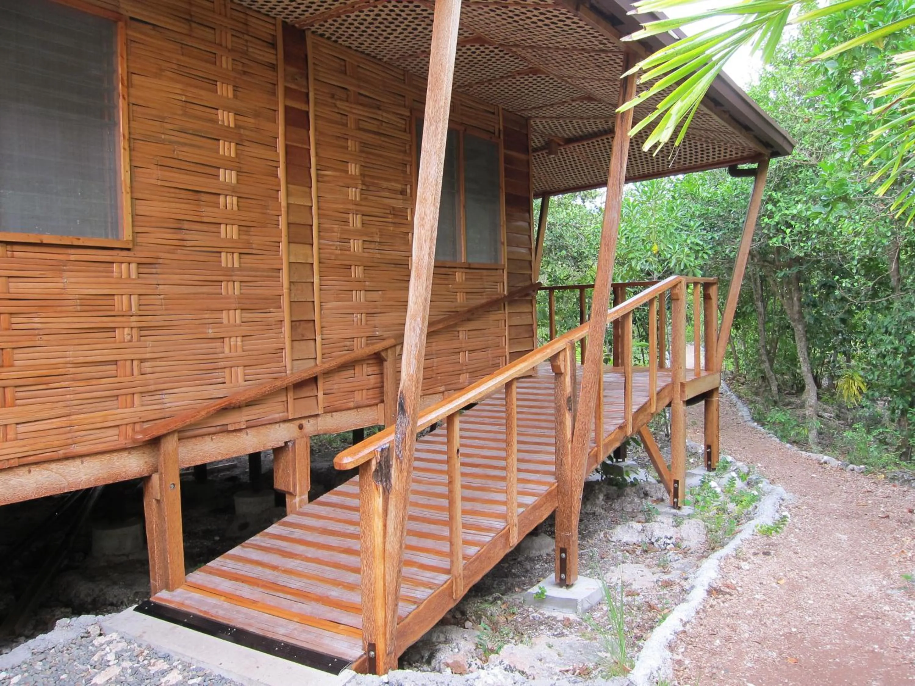 Property building in Eskapo Verde Lodge Moalboal