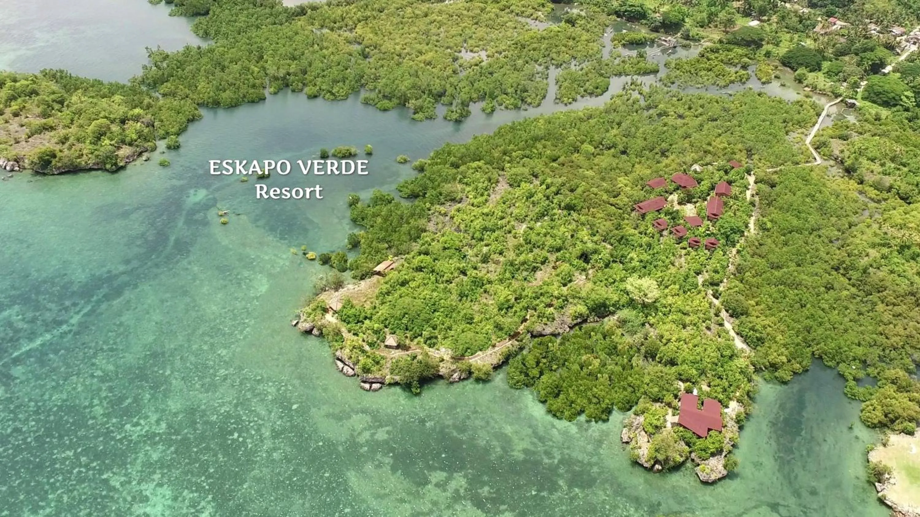 Bird's eye view in Eskapo Verde Lodge Moalboal