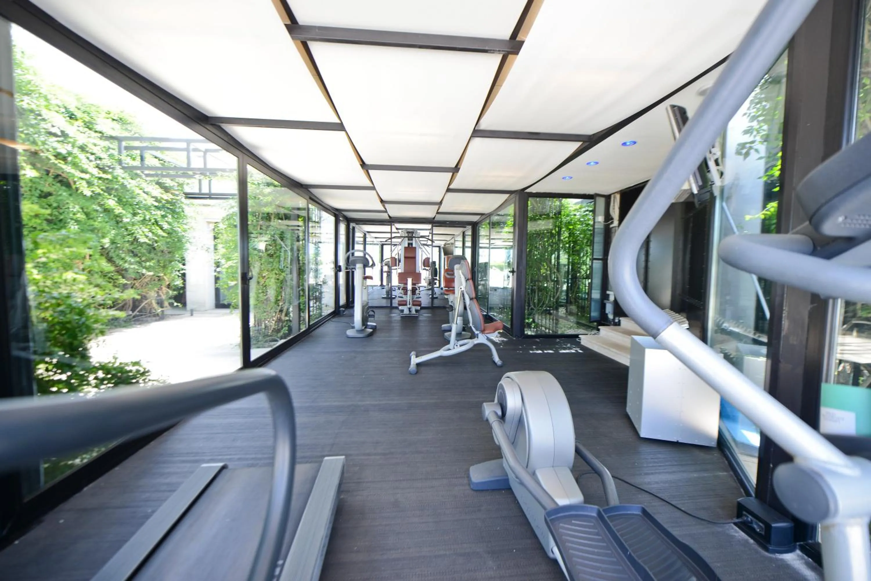 Fitness centre/facilities in Grand Hotel Masseria Santa Lucia