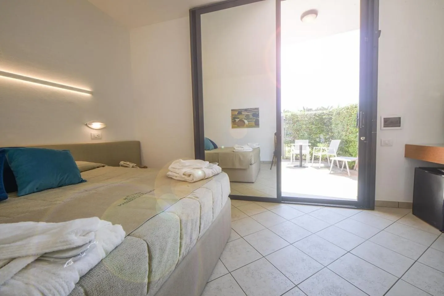 Bed in Grand Hotel Masseria Santa Lucia