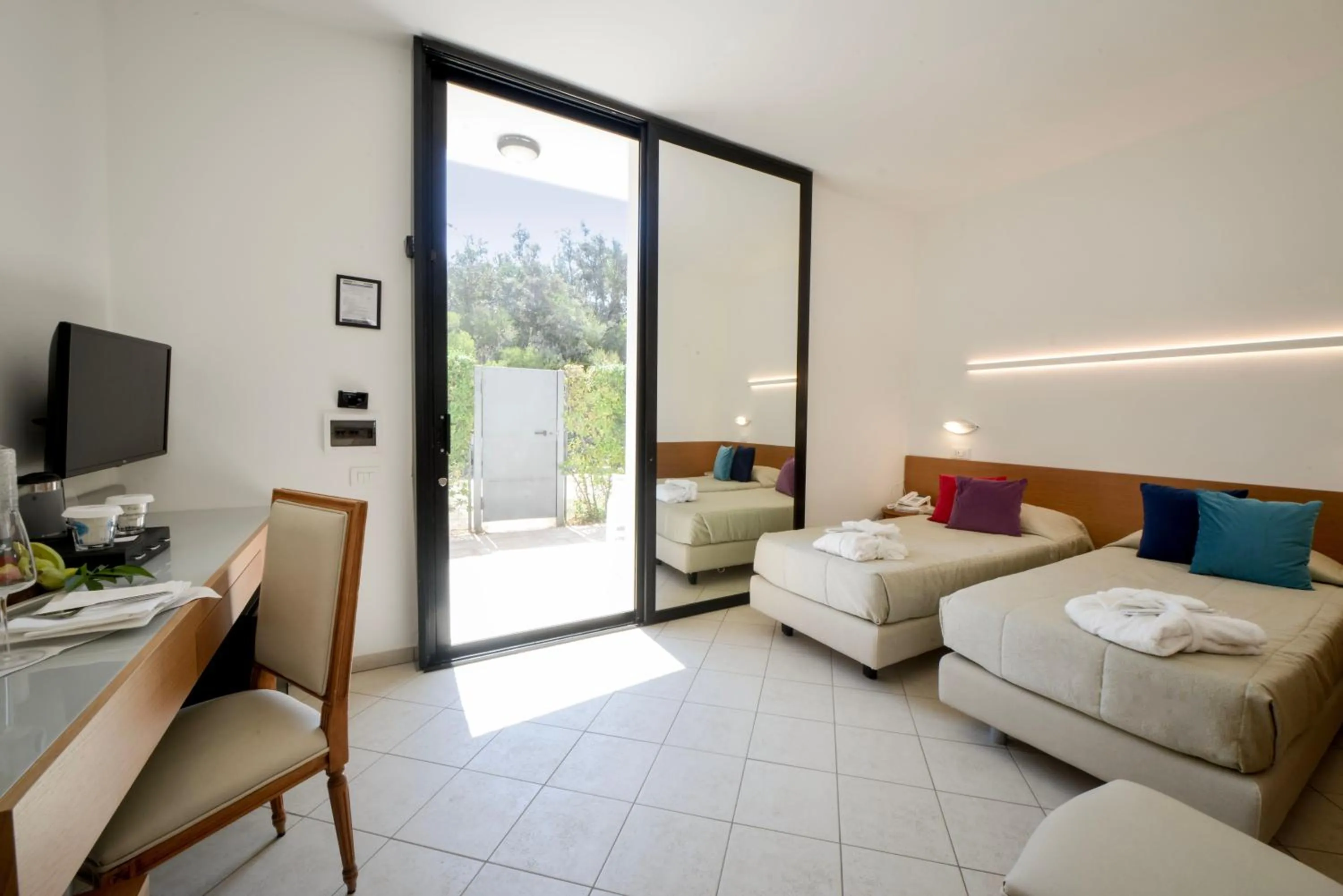 Bed in Grand Hotel Masseria Santa Lucia