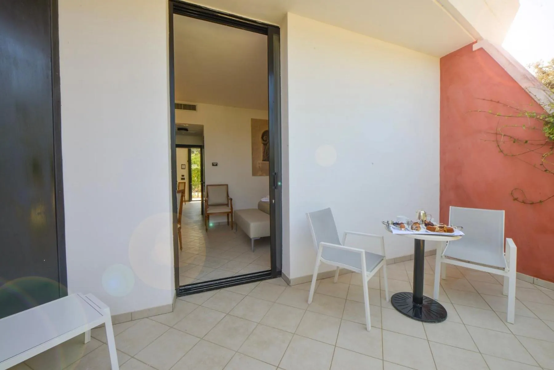 Patio in Grand Hotel Masseria Santa Lucia