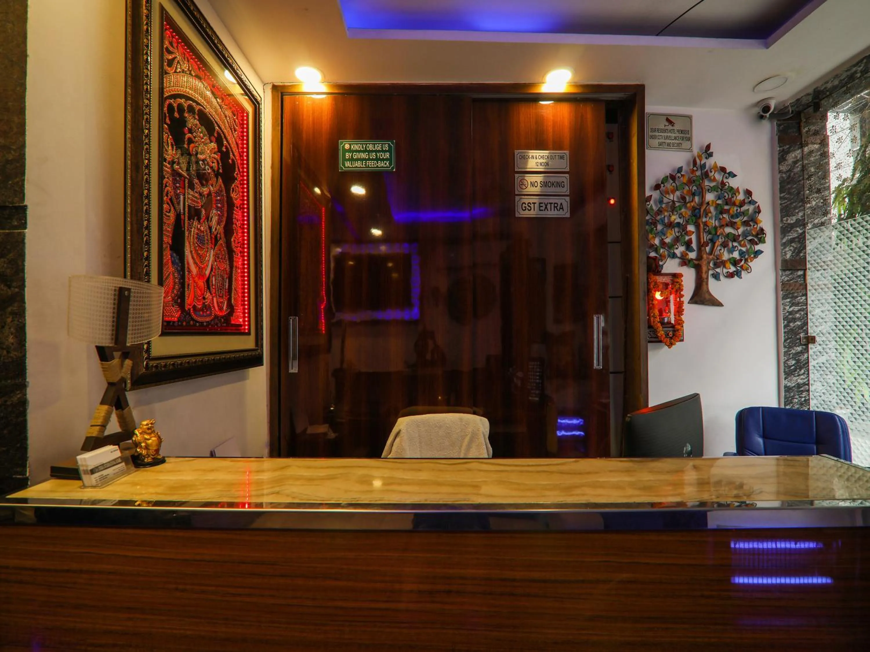 Lobby or reception in Hotel Amar International