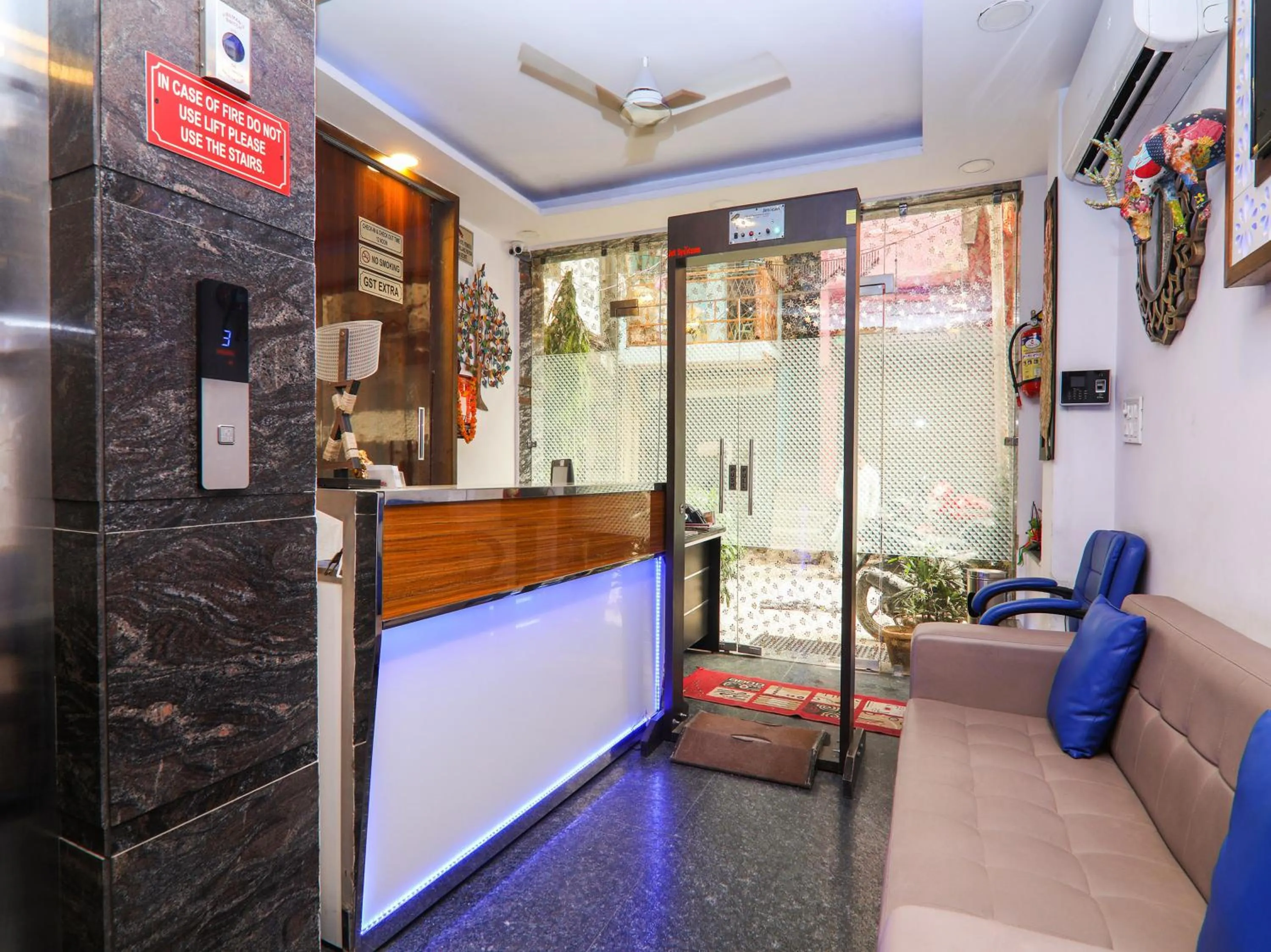 Lobby or reception in Hotel Amar International