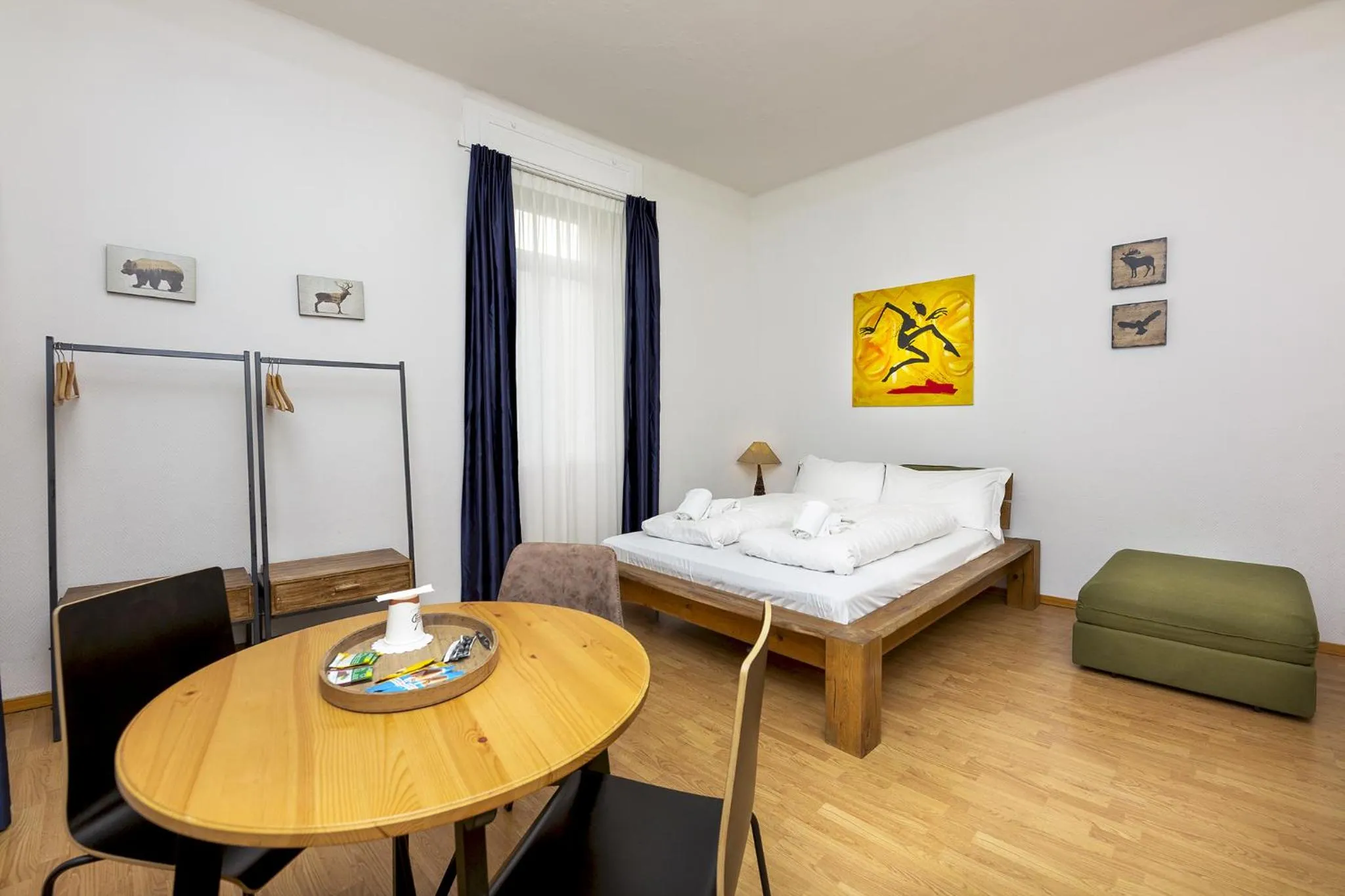 Bed in GuestHouse Lugano Center by LR