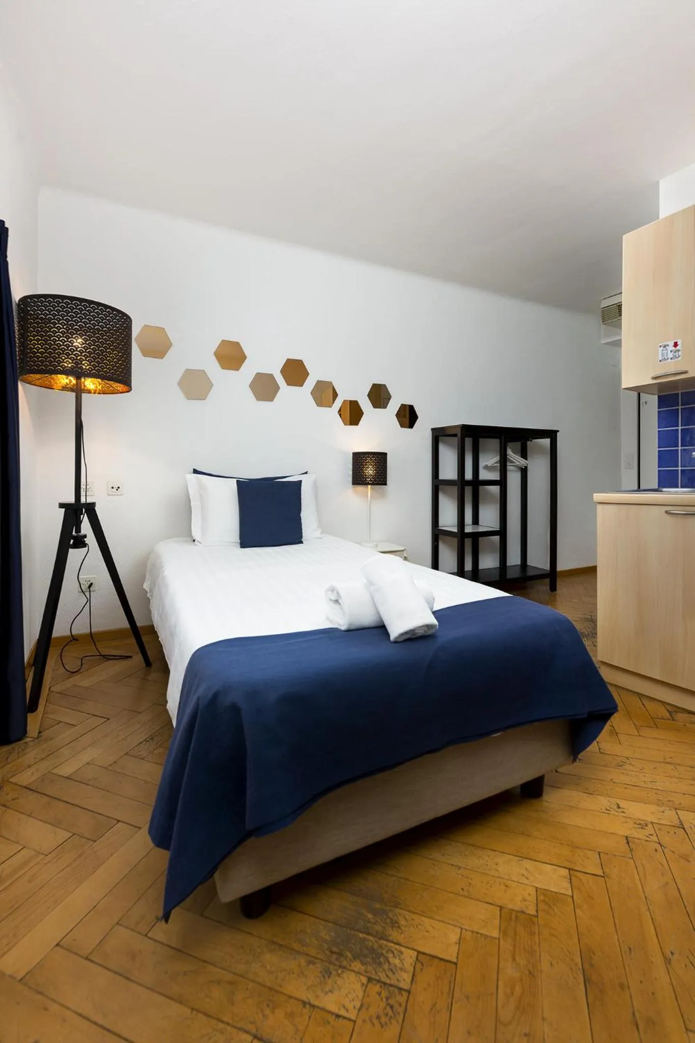 Bed in GuestHouse Lugano Center by LR