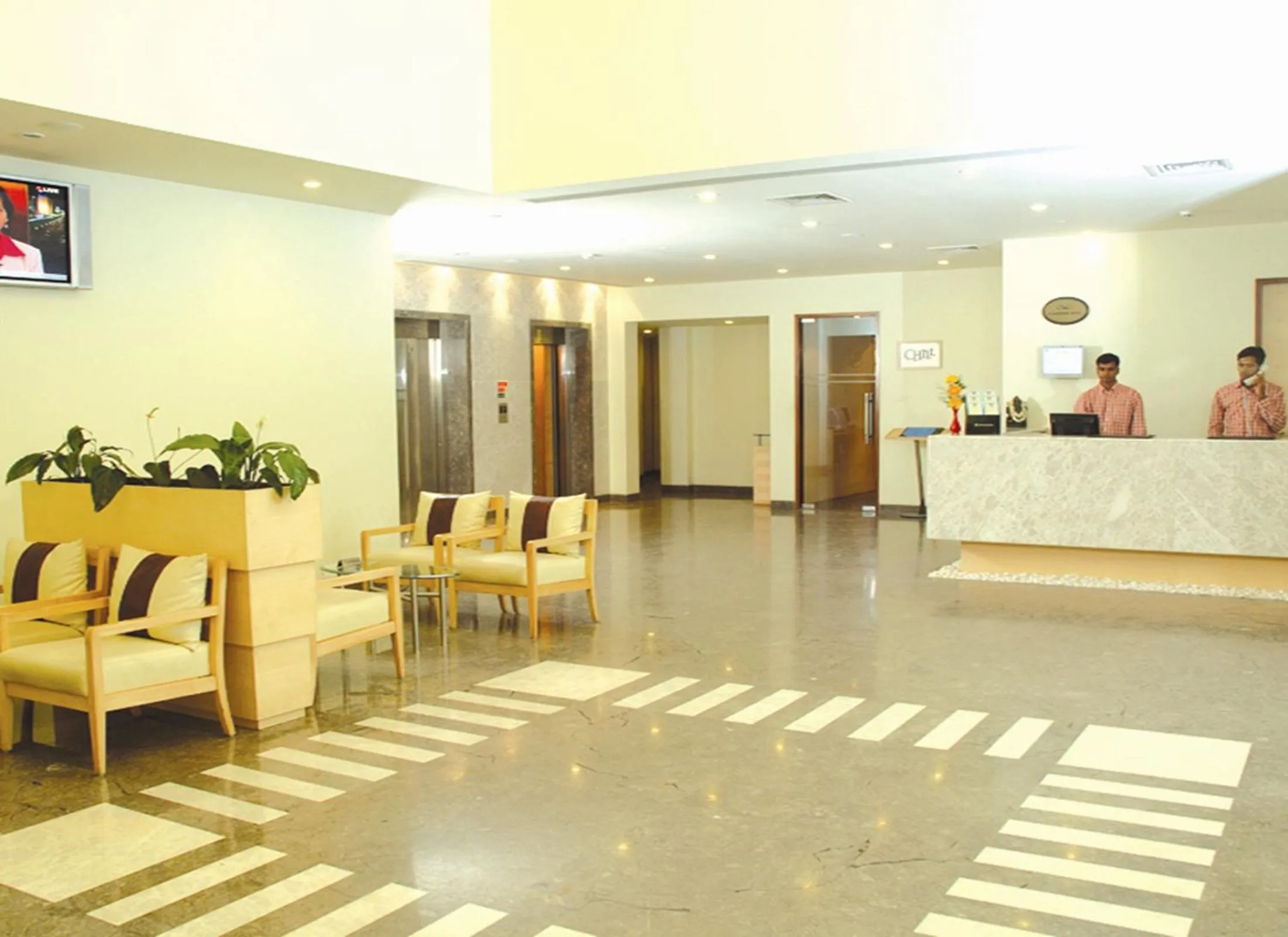 Property building in Radha Hometel