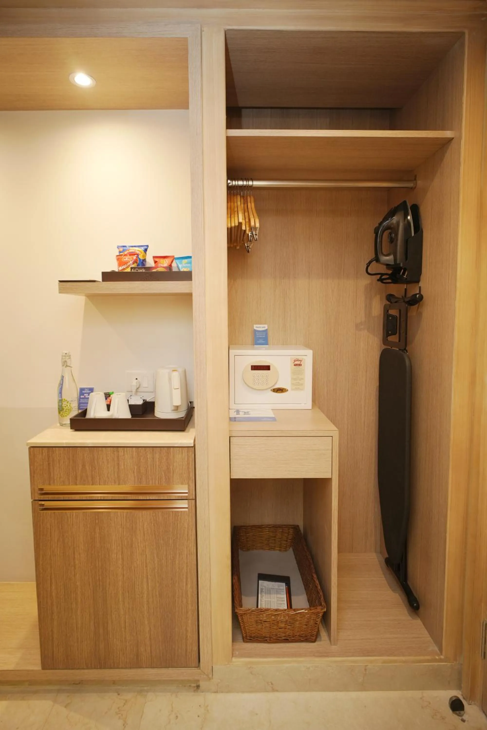 minibar in Muse Sarovar Portico Nehru Place