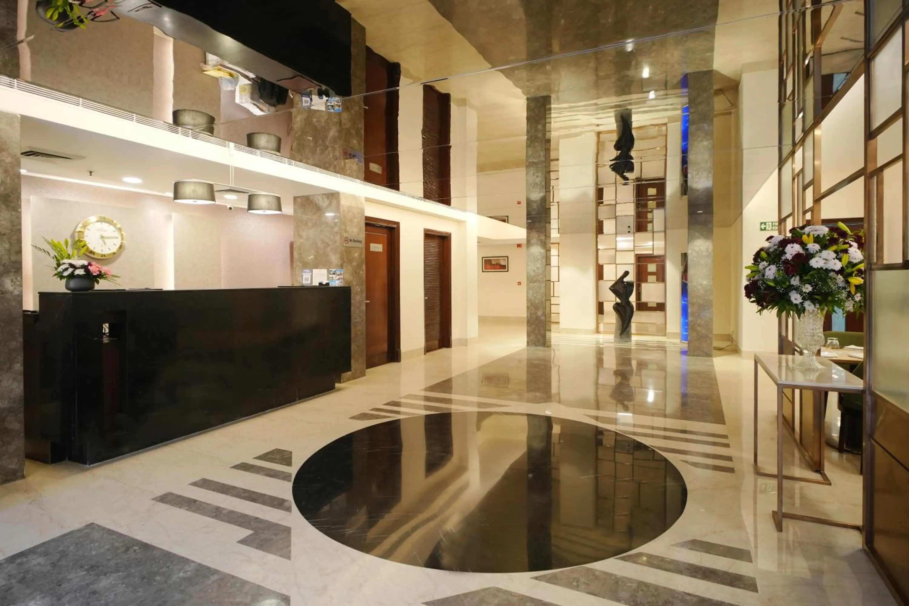 Lobby or reception in Muse Sarovar Portico Nehru Place