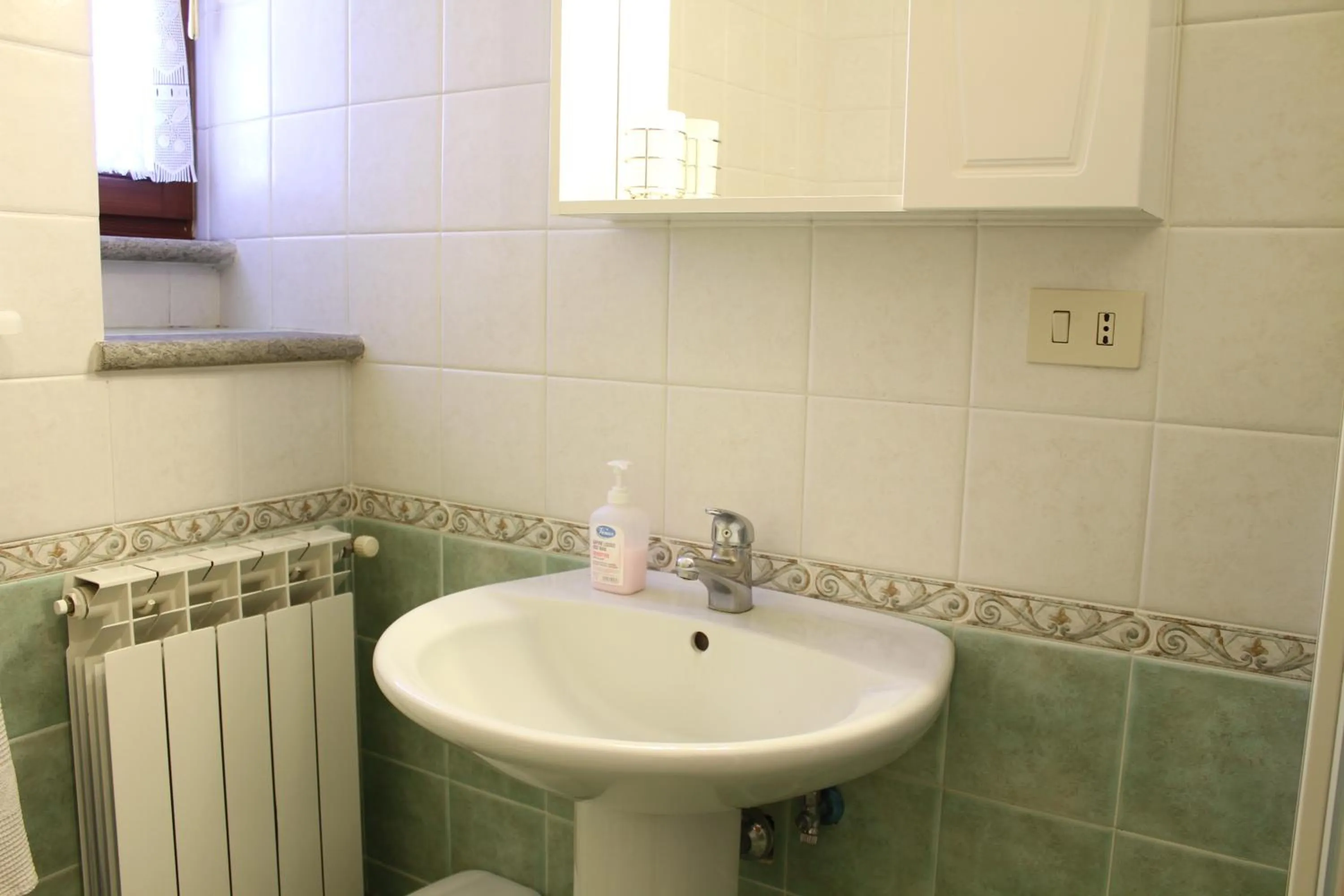 Bathroom in Vecchio olmo