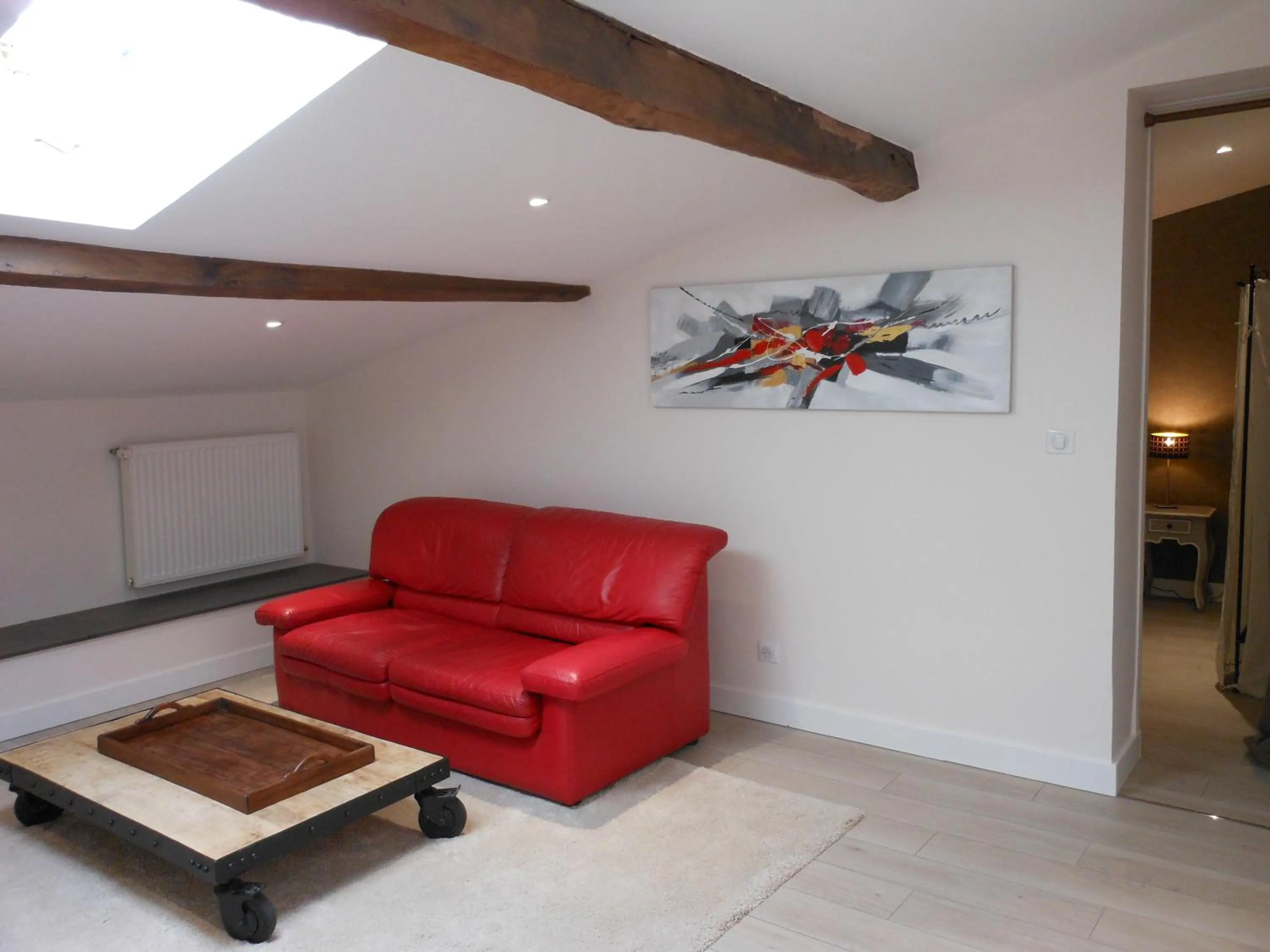 Living room in Les Logis du Roy