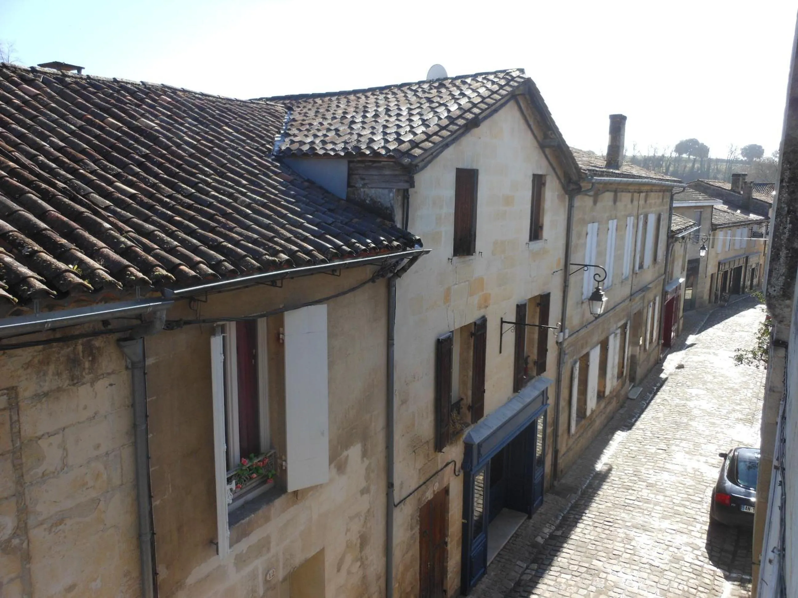 City view in Les Logis du Roy