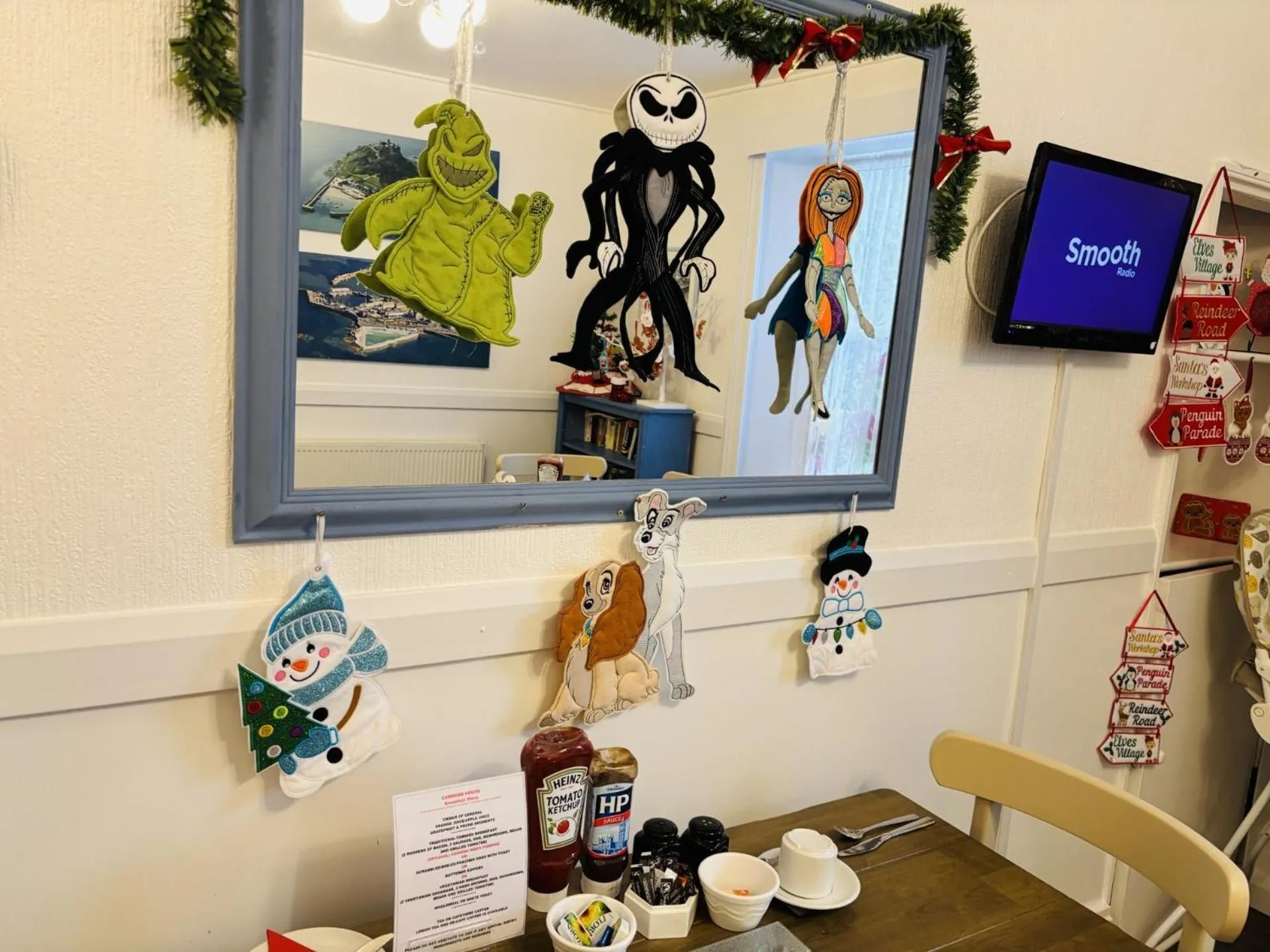 Dining area in Carnson House