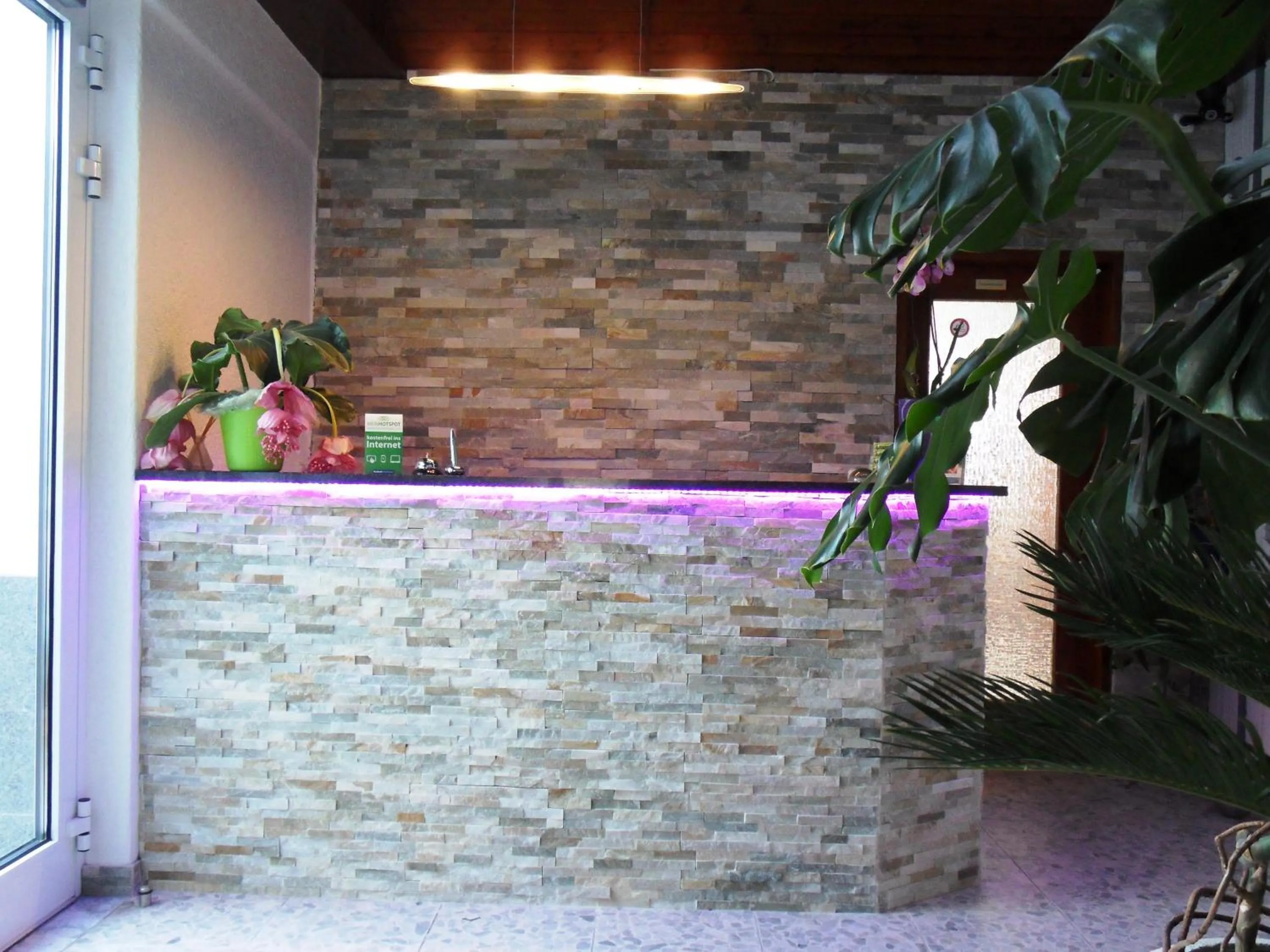 Lobby or reception in Hotel Linnert