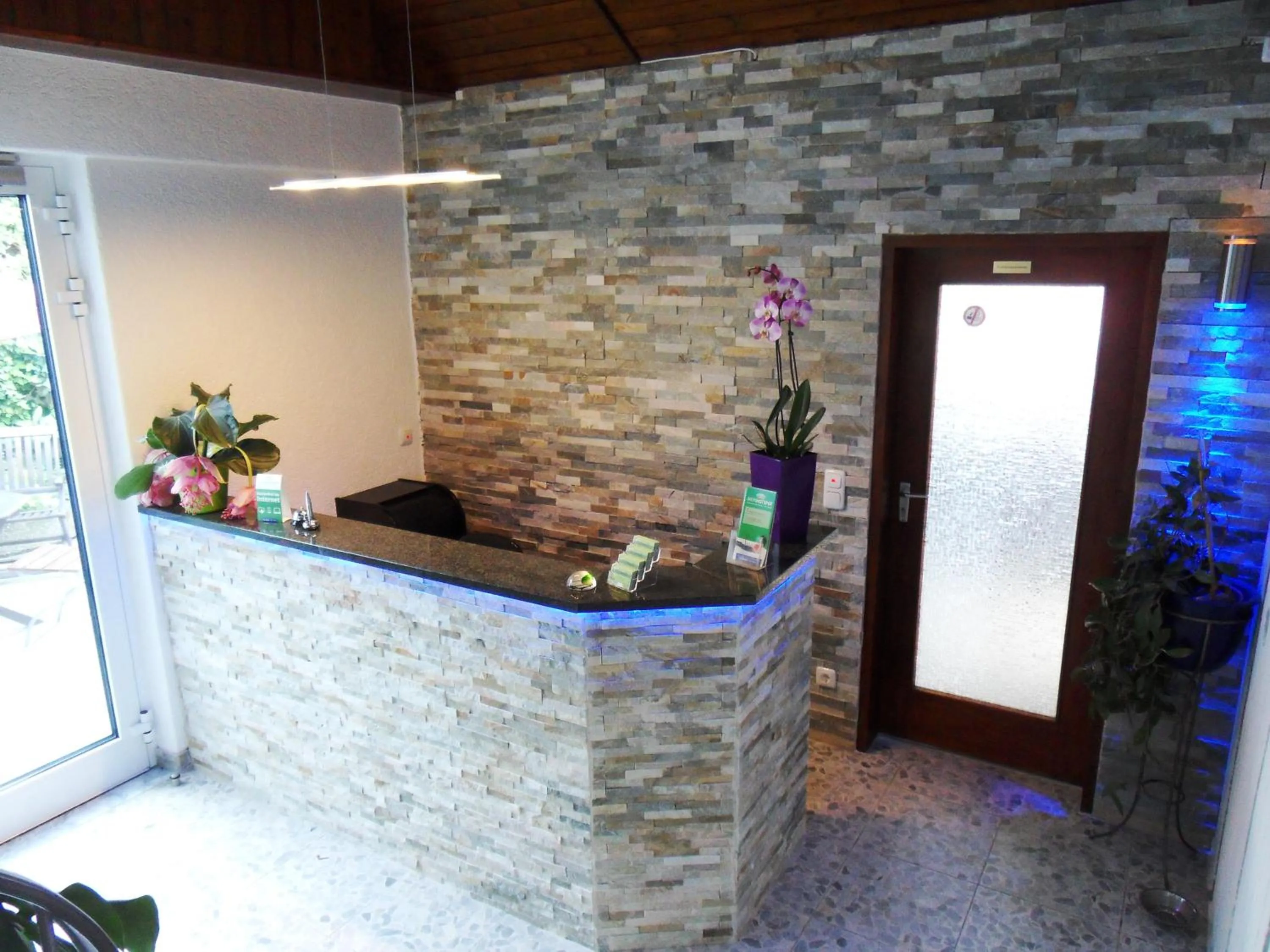 Lobby or reception in Hotel Linnert