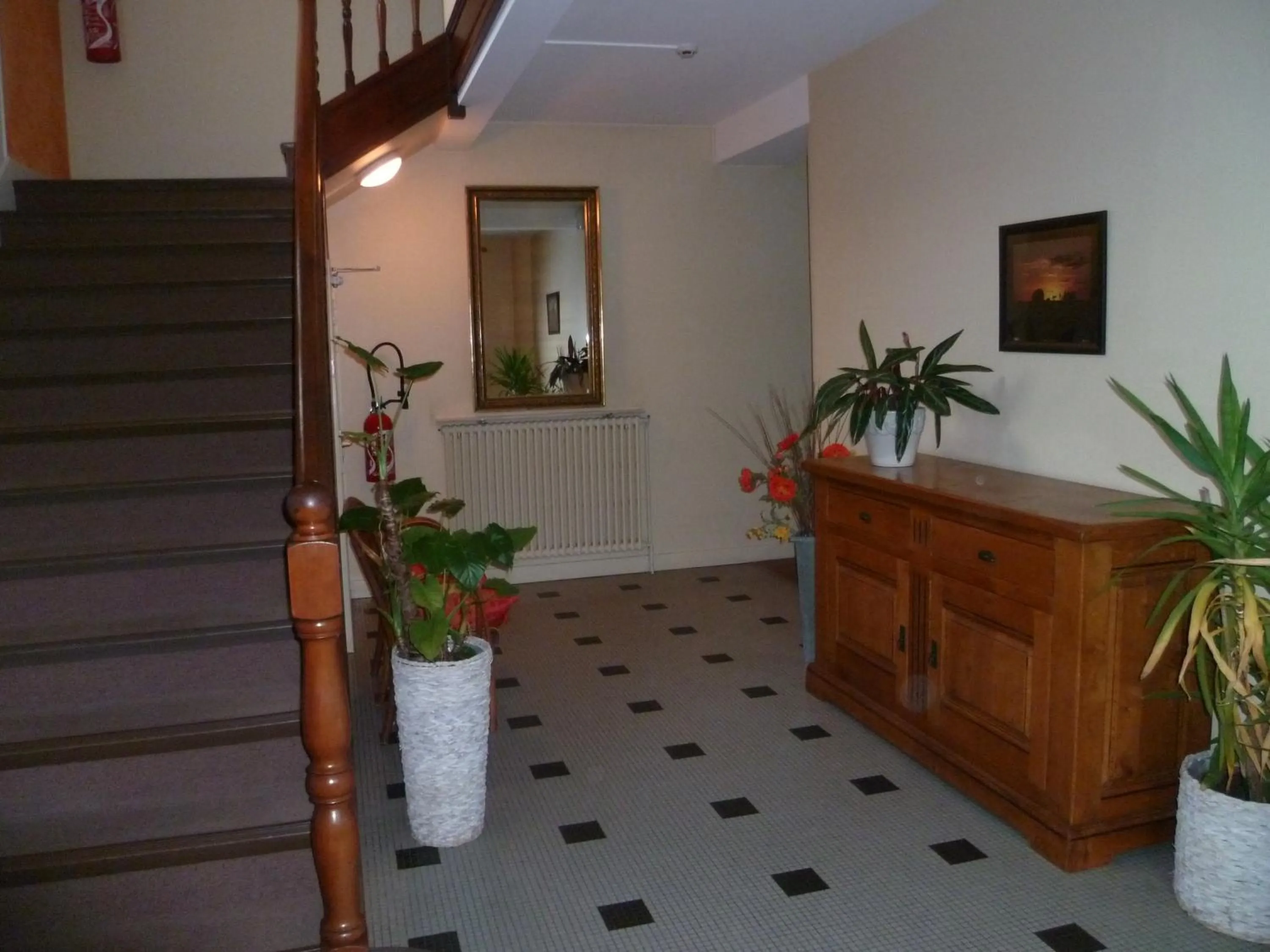 Decorative detail in Hôtel La Résidence