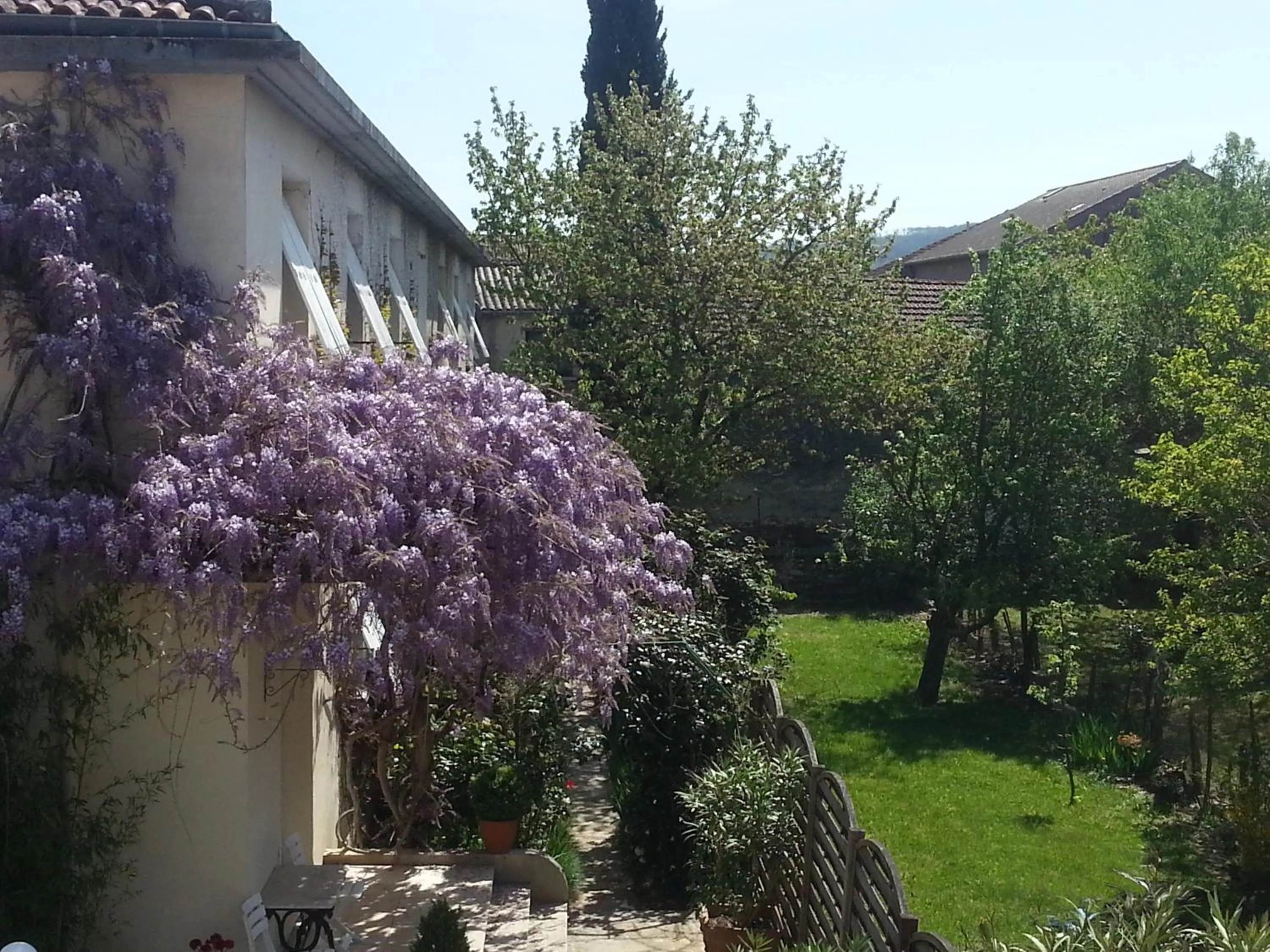Garden in Hôtel La Résidence