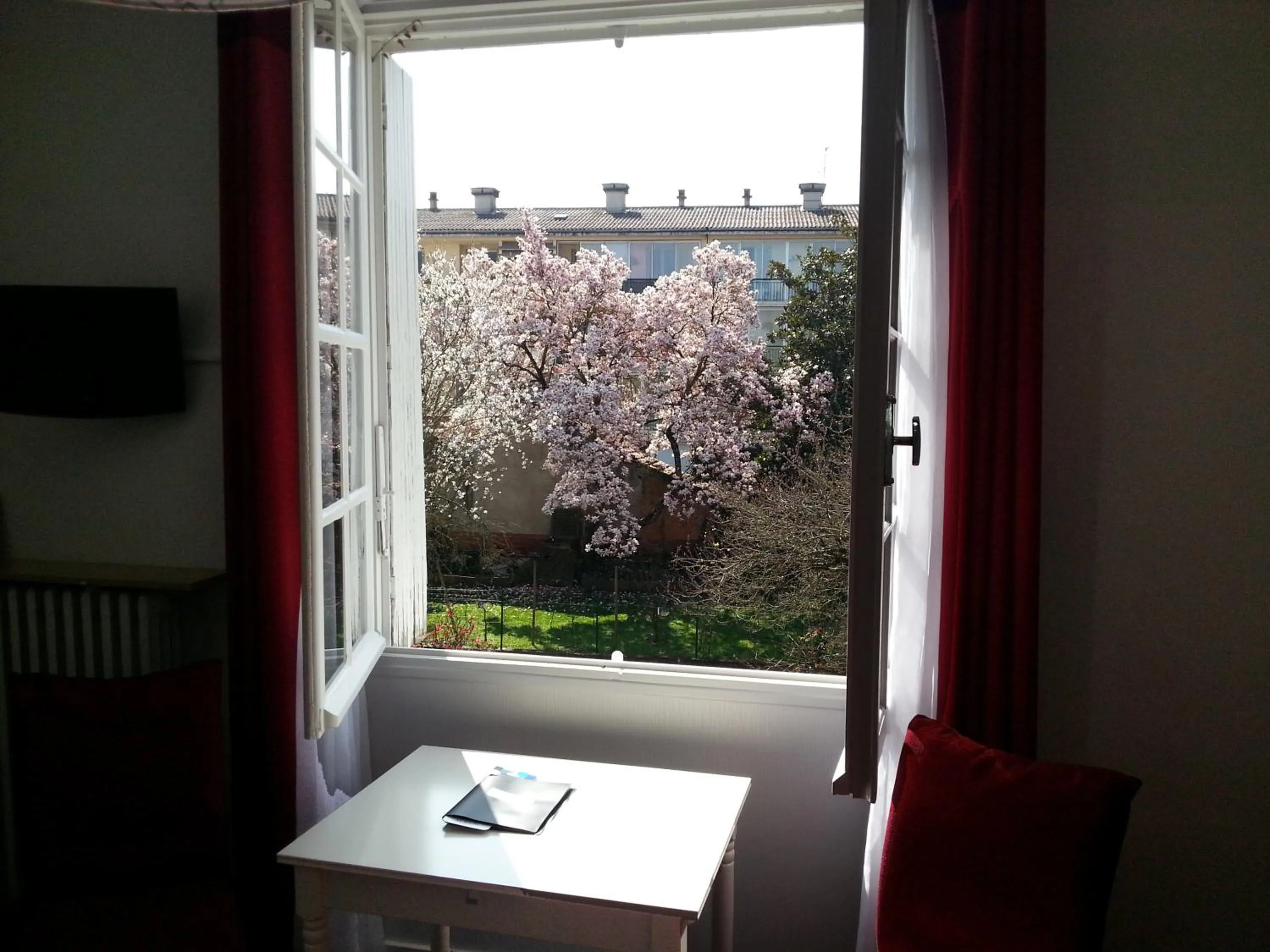 Decorative detail in Hôtel La Résidence