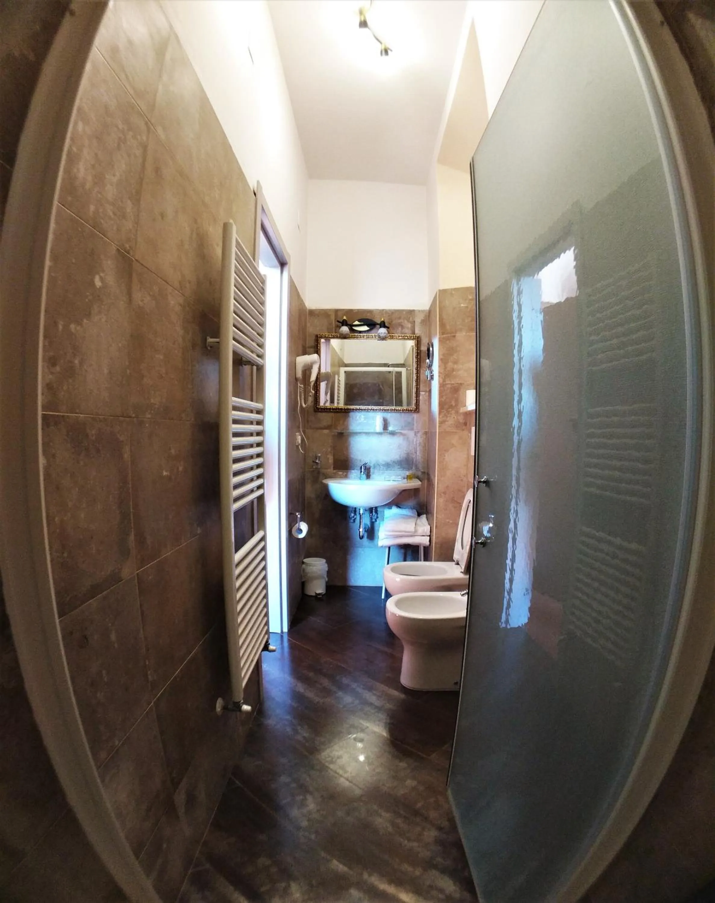 Bathroom in Hotel Merlini