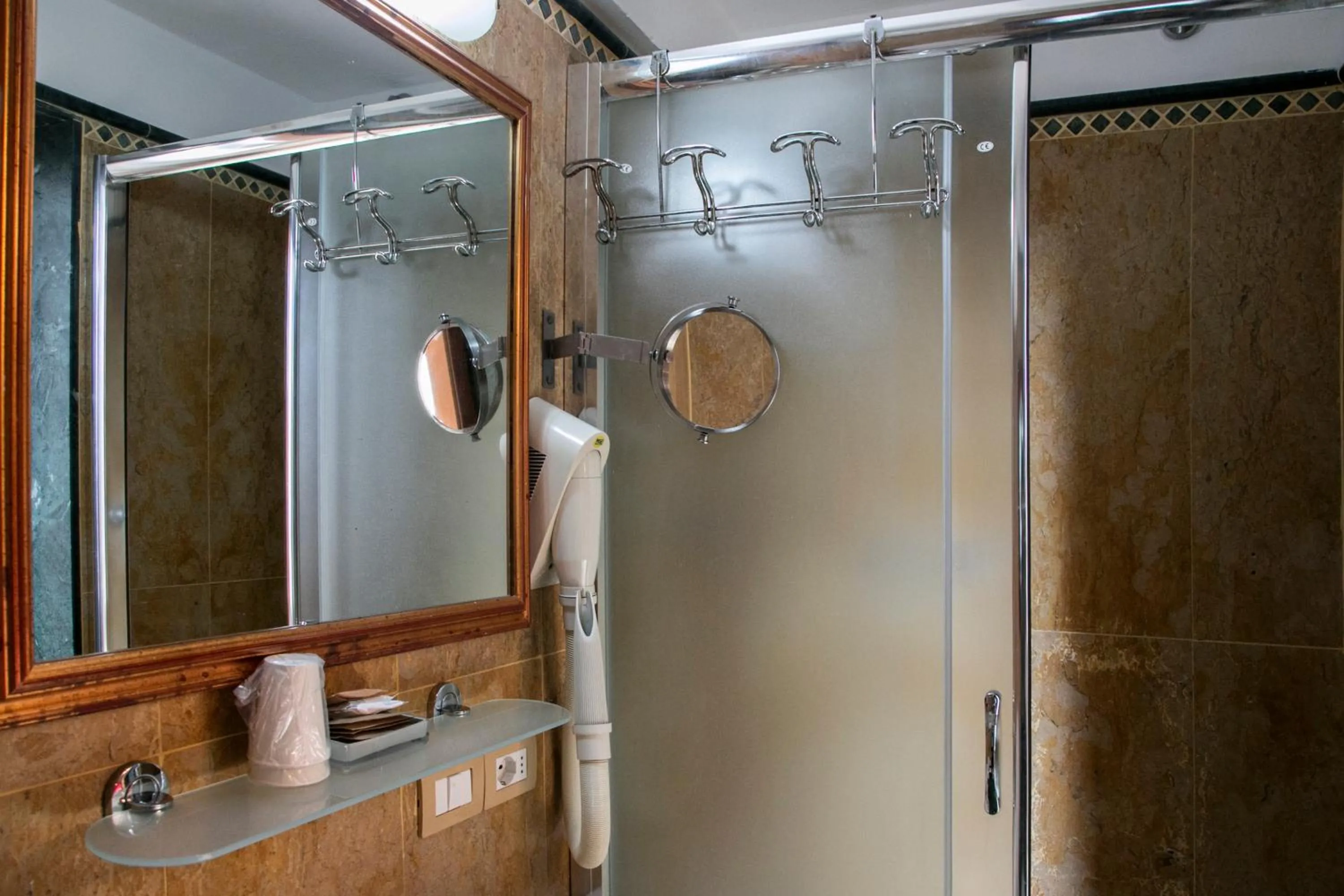 Bathroom in Hotel Merlini