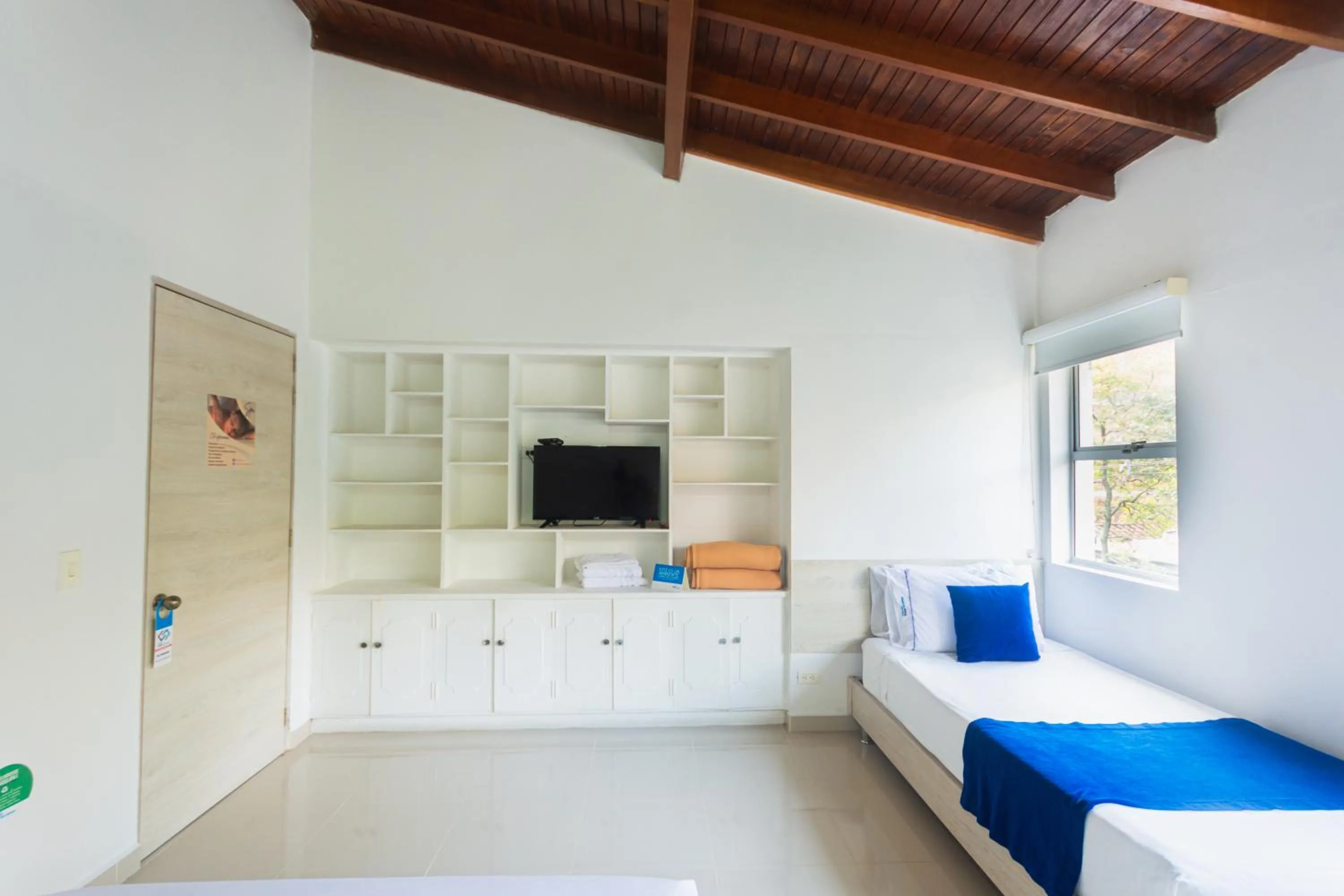 Bed in Hotel Suite del Parque