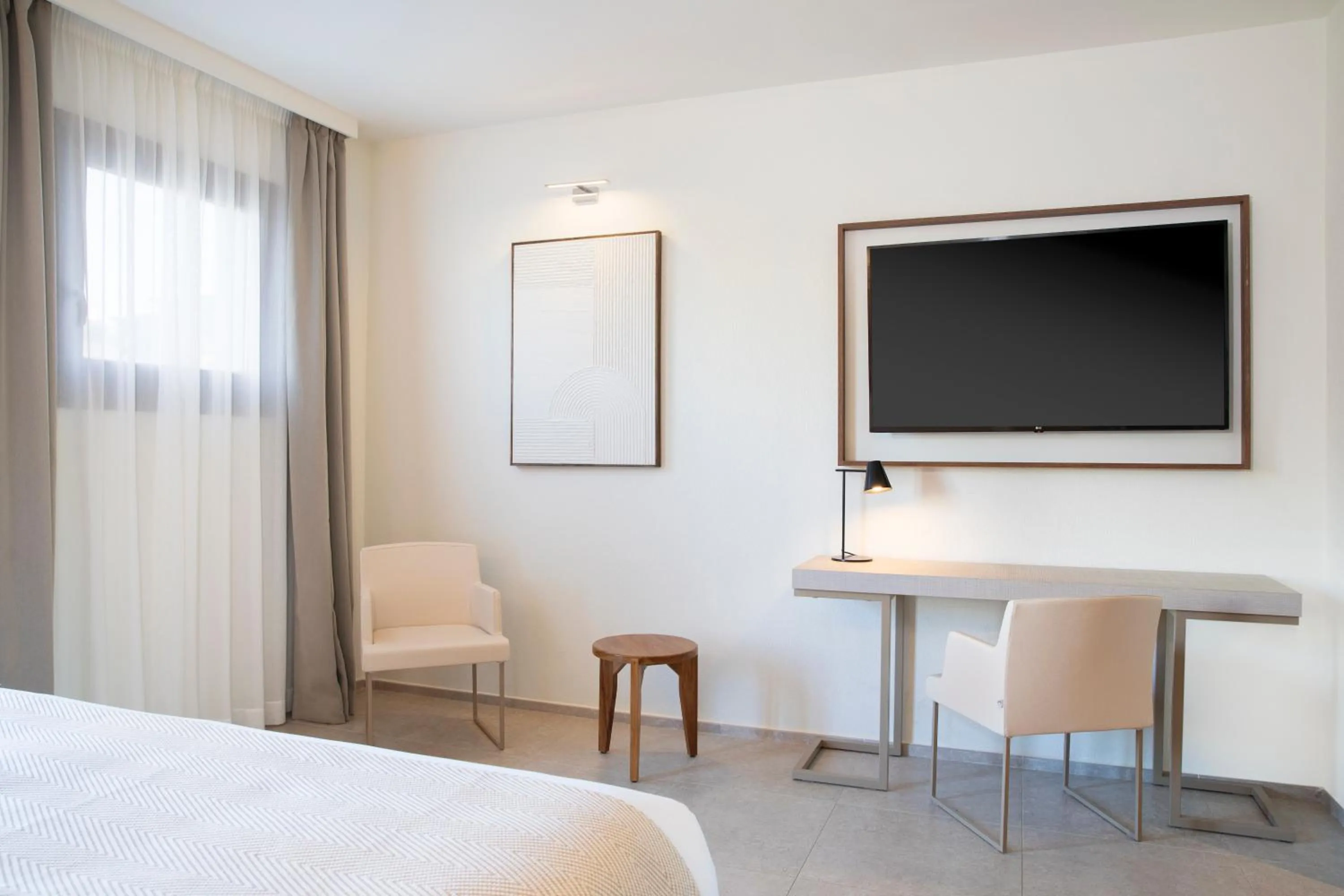 Bedroom, Bed in Mangia's Santa Teresa Sardinia, Curio Collection by Hilton