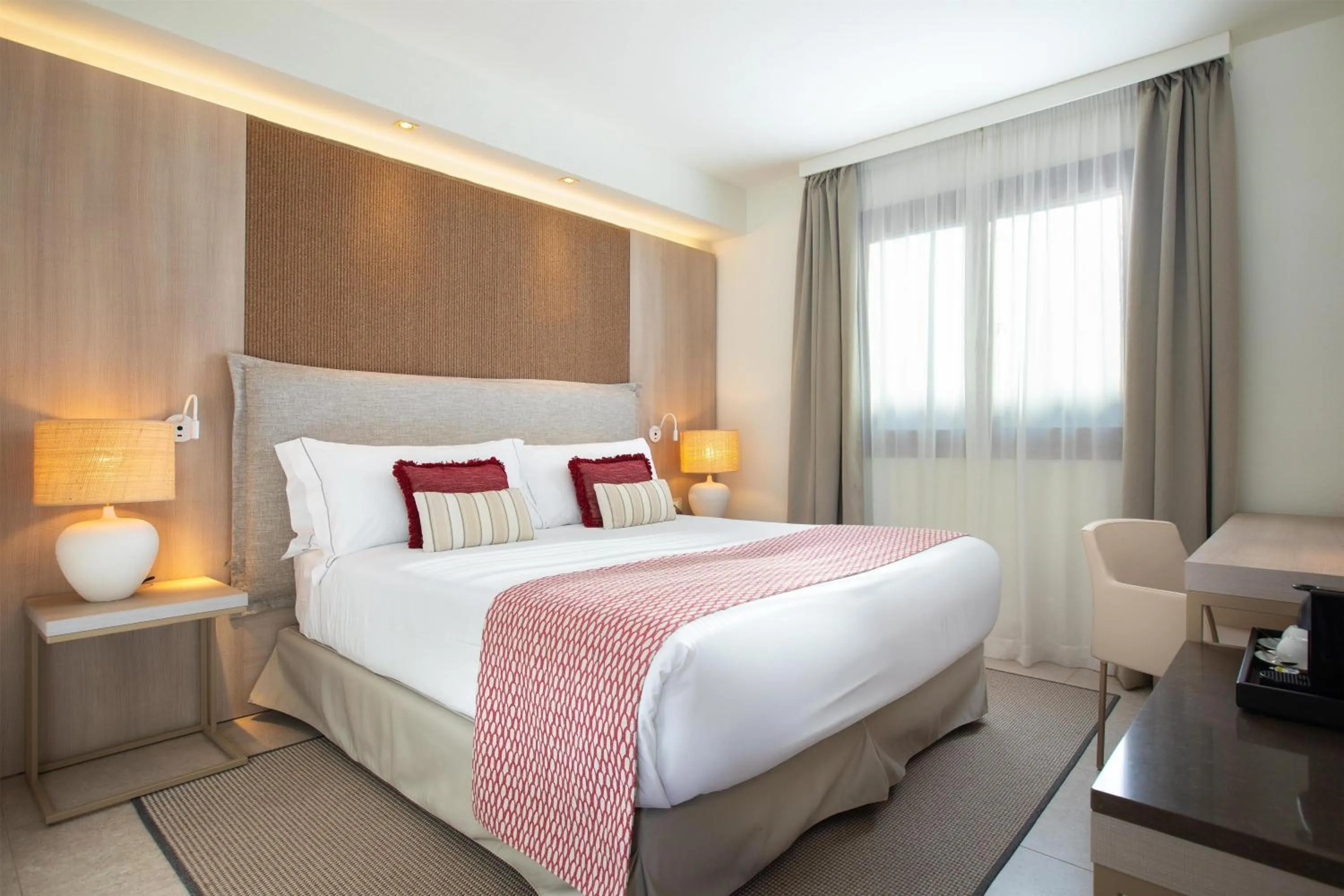 Bed in Mangia's Santa Teresa Sardinia, Curio Collection by Hilton